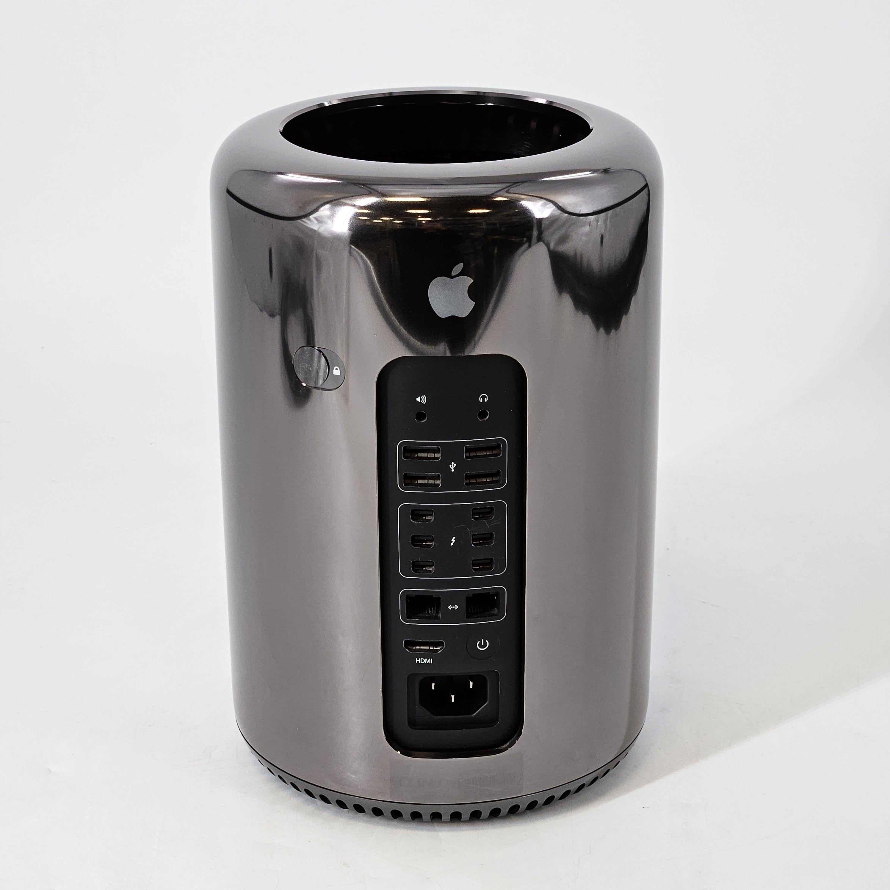 Apple Mac Pro Late 2013 Black 3.5 GHz 6-Core Intel Xeon E5 32GB RAM 1TB Solid State Drive AMD FirePro D500 3 GB