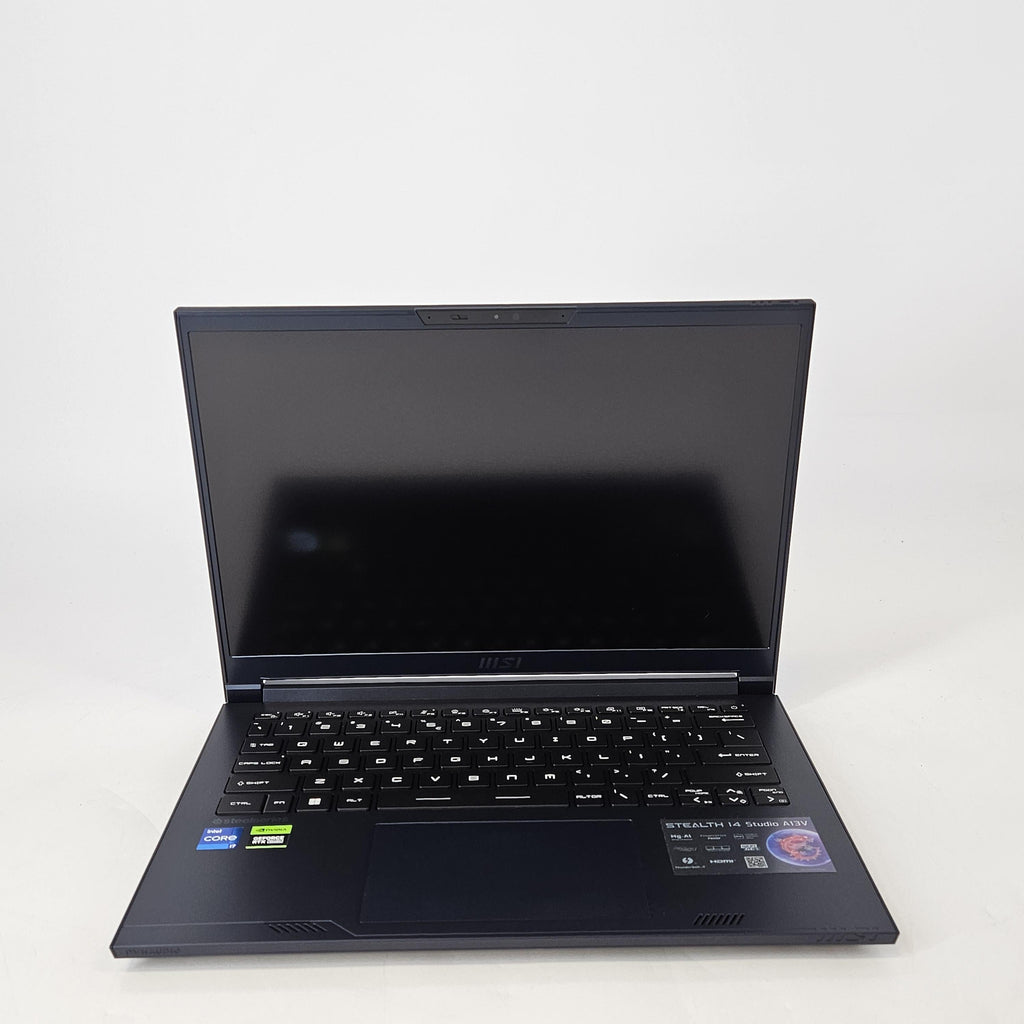 MSI Stealth 14 Studio 14 Blue 2.4 GHz Intel Core i7 13th Gen. 16GB RAM 1TB Solid State Drive NVIDIA GeForce RTX 4060 8 GB