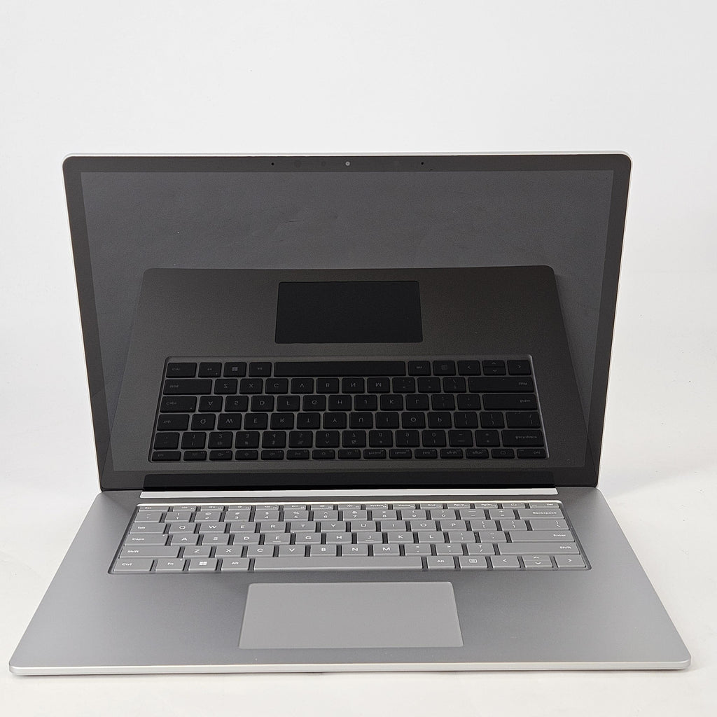 Microsoft Surface Laptop 5 15 Platinum 2.6 GHz Intel Core i7 12th Gen. 16GB RAM 512GB Solid State Drive