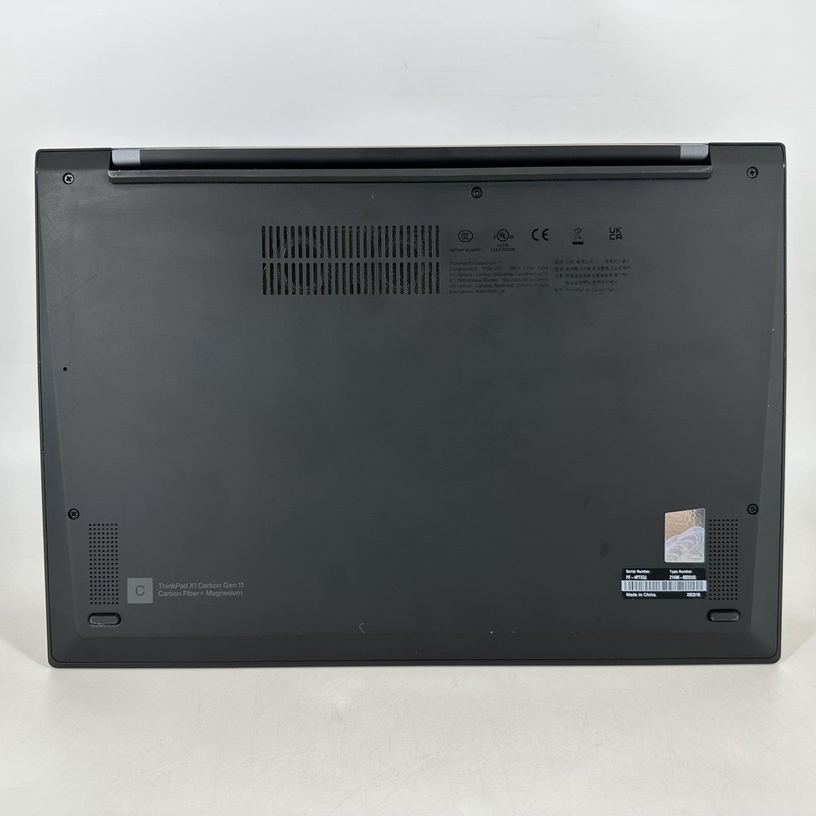Lenovo ThinkPad X1 Carbon Gen 11 14 Black 1.7 GHz Intel Core i7 13th Gen. 16GB RAM 512GB Solid State Drive