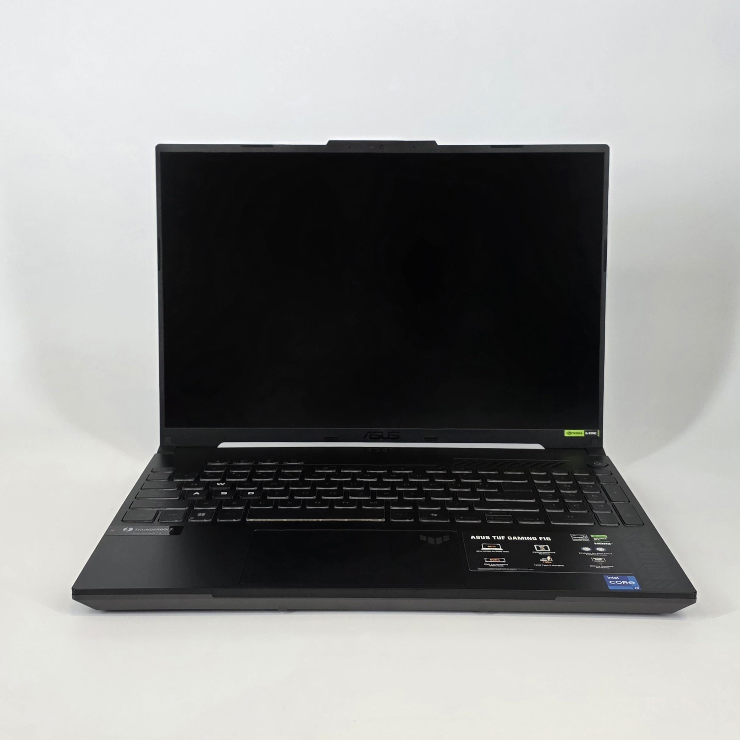Asus TUF F16 16 Jaeger Gray 2.4 GHz Intel Core i7 13th Gen. 16GB RAM 512GB Solid State Drive NVIDIA GeForce RTX 4050 6 GB