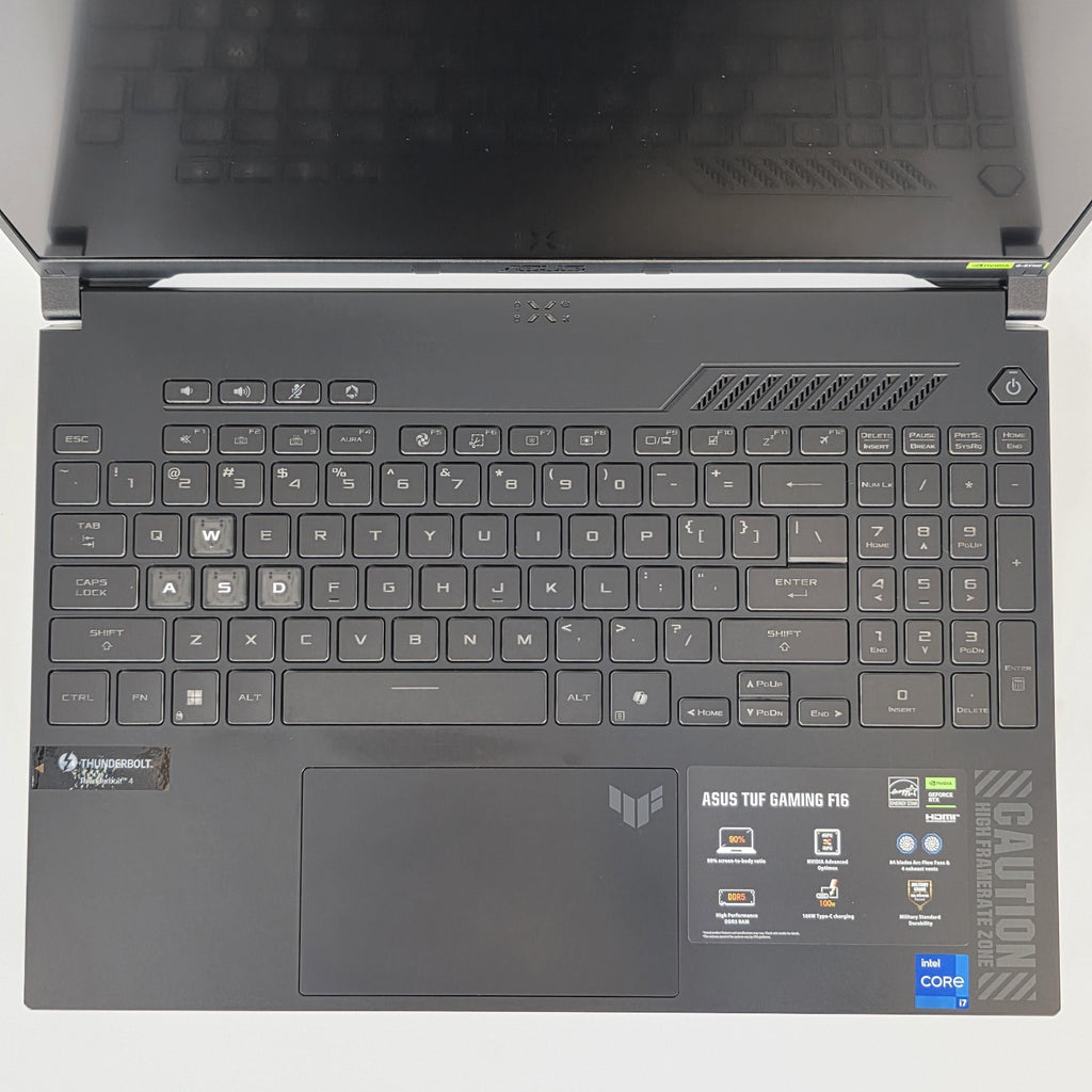 Asus TUF F16 16 Jaeger Gray 2.4 GHz Intel Core i7 13th Gen. 16GB RAM 512GB Solid State Drive NVIDIA GeForce RTX 4050 6 GB