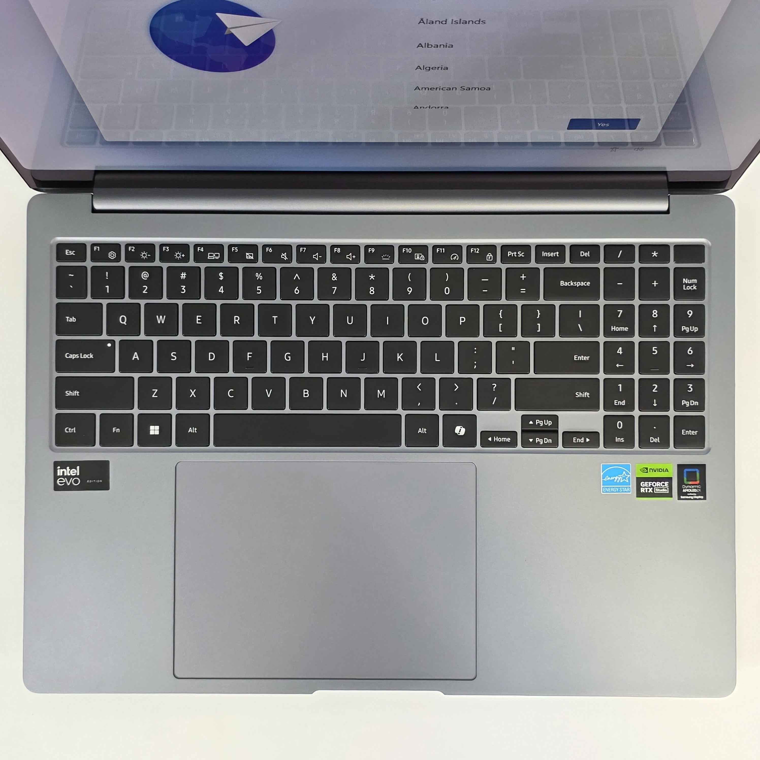 Samsung Galaxy Book4 Ultra 16 Blue 2.5 GHz Intel Core Ultra 9 32GB RAM 1TB Solid State Drive NVIDIA GeForce RTX 4070 8 GB