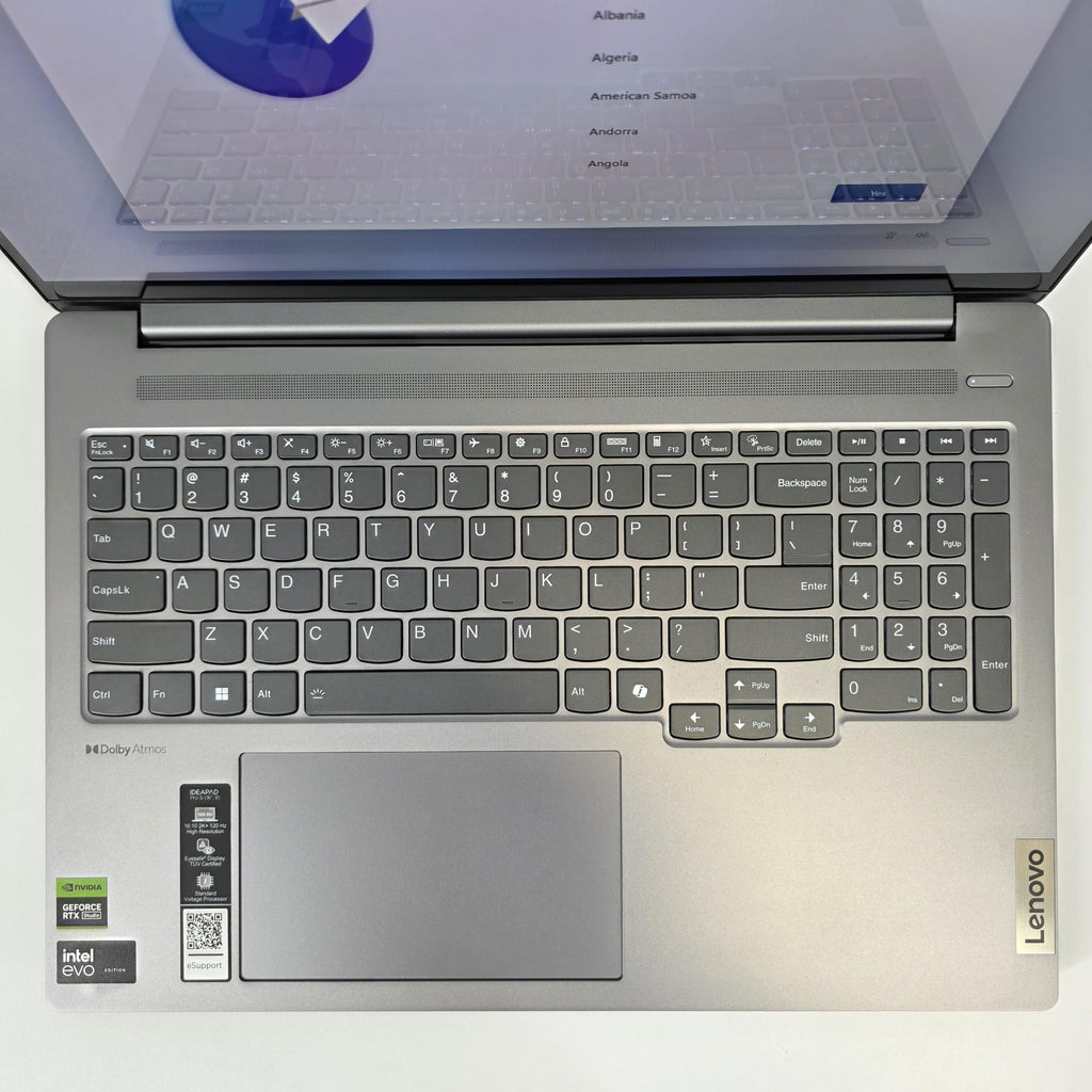 Lenovo IdeaPad Pro 5i 16 Arctic Grey 2.3 GHz Intel Core Ultra 9 32GB RAM 1TB Solid State Drive NVIDIA GeForce RTX 4050 6 GB