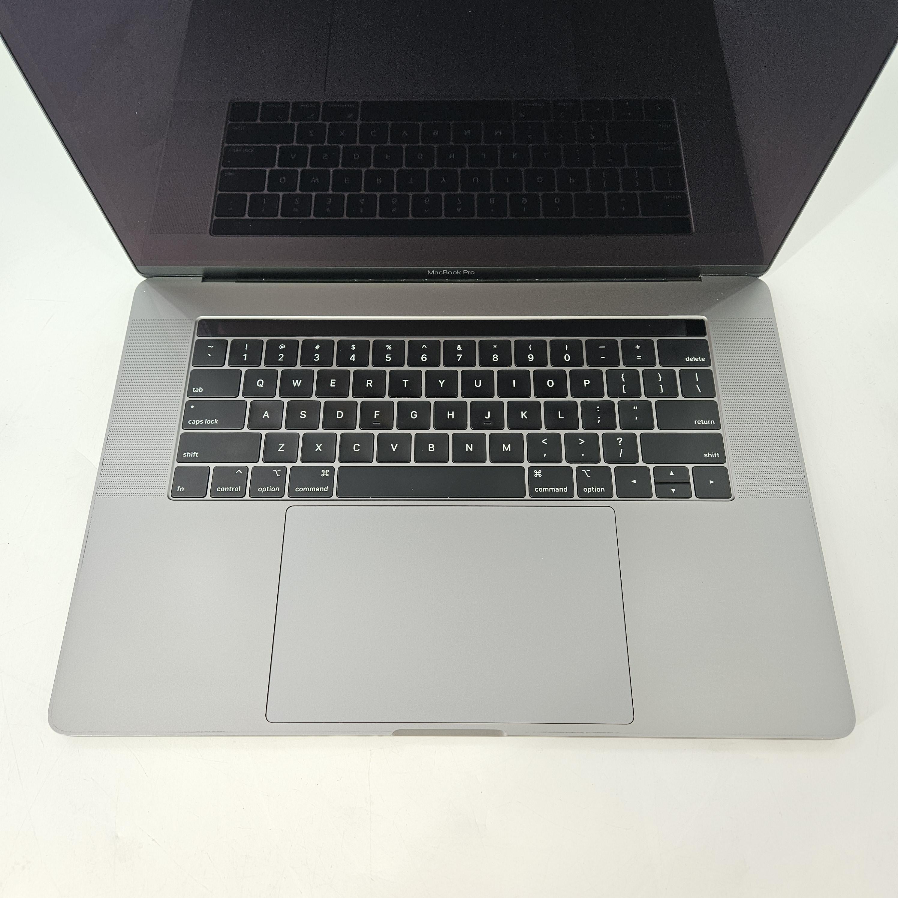 Apple MacBook Pro 15 Touch Bar 2018 Space Gray 2.9 GHz Intel Core i9 8th Gen. 32GB RAM 1TB Solid State Drive AMD Radeon Pro 560X 4 GB