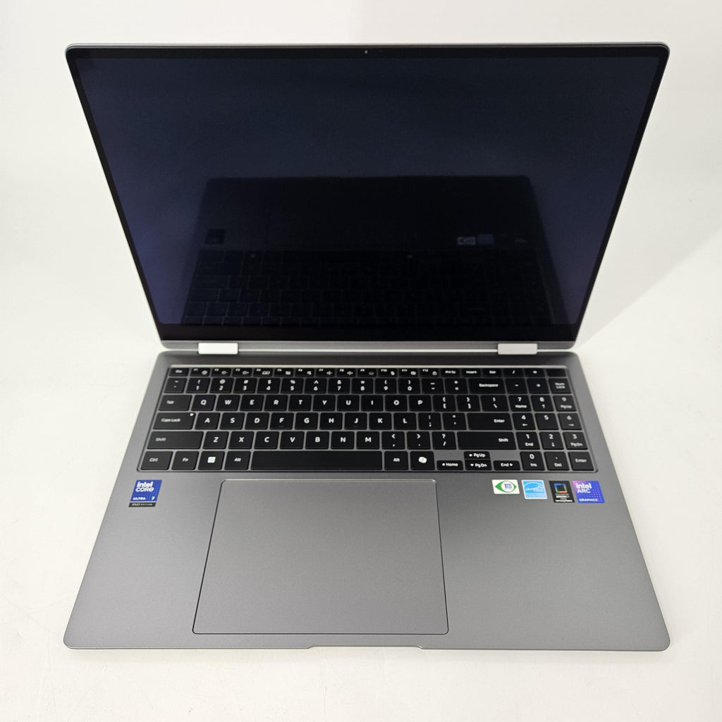 Samsung Galaxy Book5 Pro 360 16 Gray 2.2 GHz Intel Core Ultra 7 Series 2 32GB RAM 1TB Solid State Drive