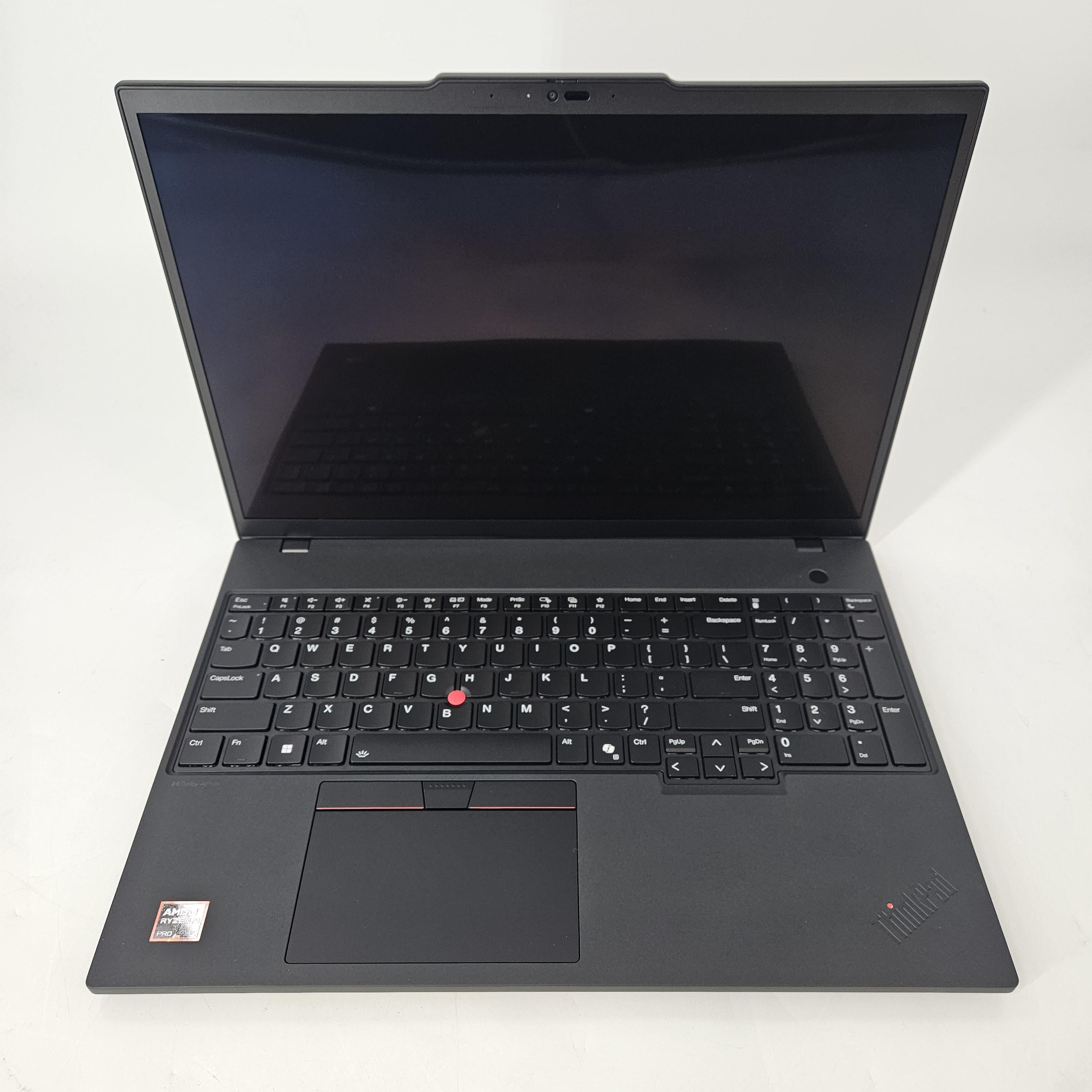 Lenovo ThinkPad P16s Gen 4 Black 2.0 GHz AMD Ryzen AI 7 Pro 350 16GB RAM 512GB Solid State Drive