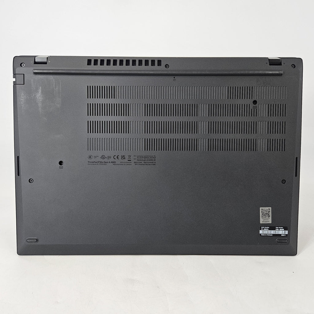 Lenovo ThinkPad P16s Gen 4 Black 2.0 GHz AMD Ryzen AI 7 Pro 350 16GB RAM 512GB Solid State Drive