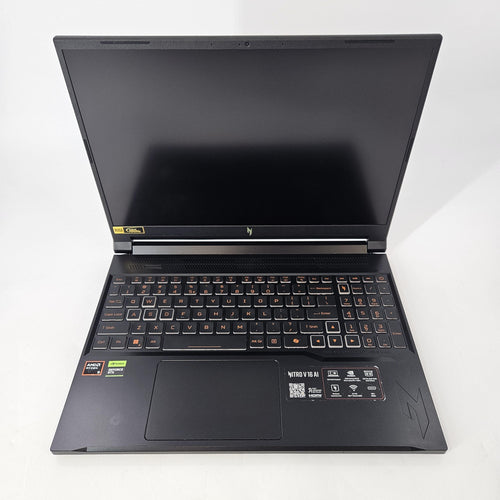 Acer Nitro V 16 AI Black 4.3 GHz AMD Ryzen 5 240 16GB RAM 512GB Solid State Drive NVIDIA GeForce RTX 5050 8 GB
