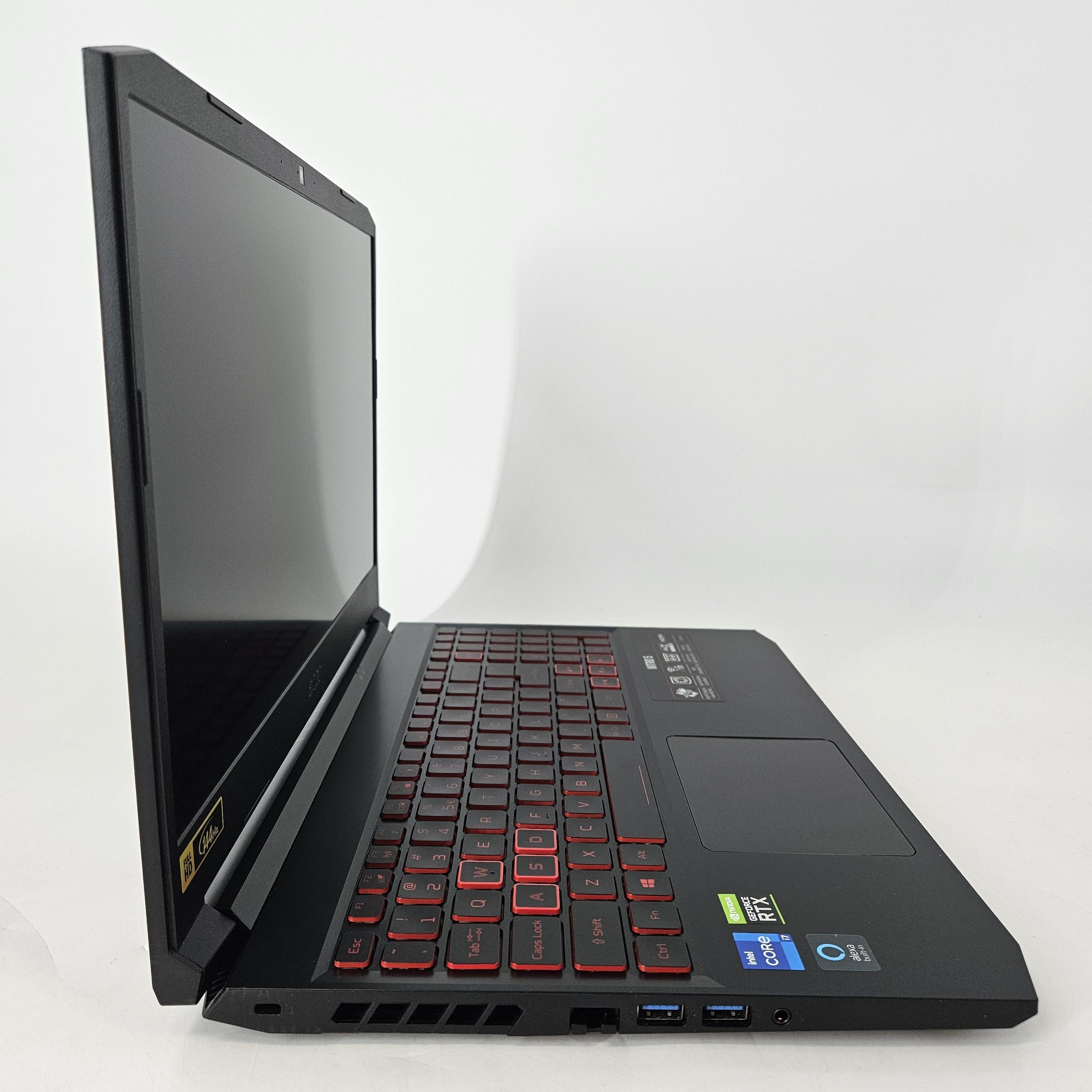 Acer Nitro 5 15.6 Black 2.3 GHz Intel Core i7 11th Gen. 32GB RAM 512GB Solid State Drive NVIDIA GeForce RTX 3050 Ti 4 GB