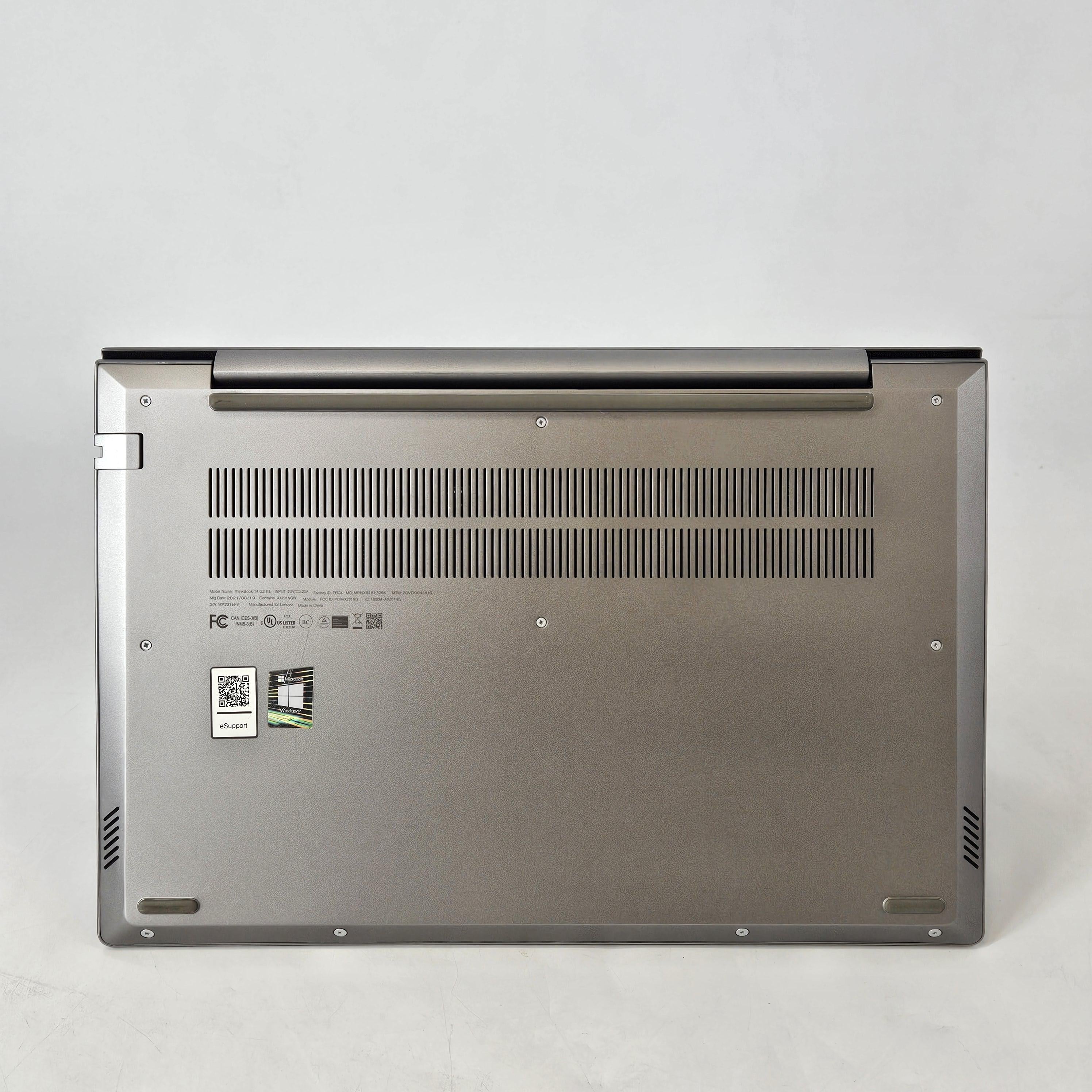 Lenovo ThinkBook 14 Gen 2 Gray 2.8 GHz Intel Core i7 11th Gen. 8GB RAM 512GB Solid State Drive