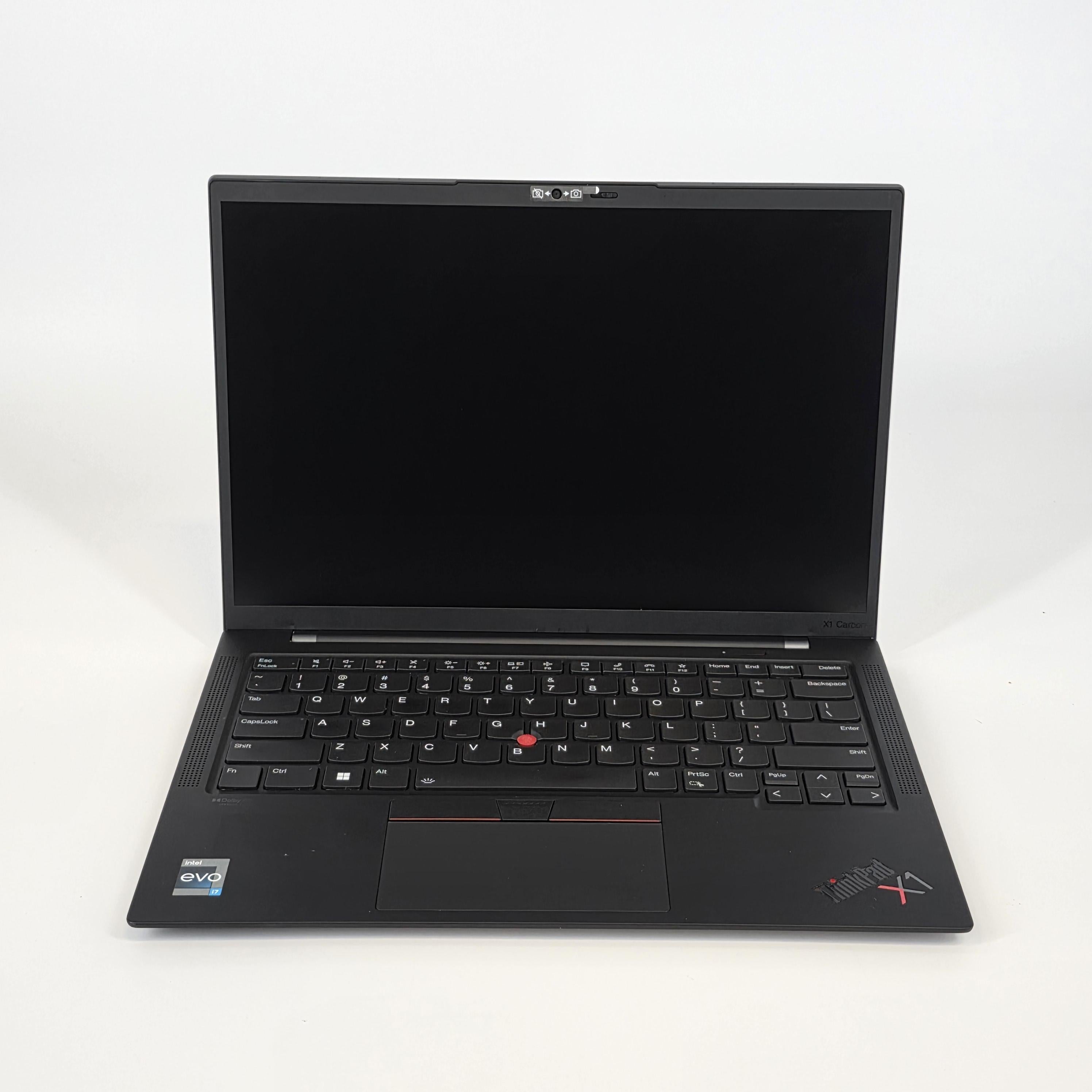 Lenovo ThinkPad X1 Carbon Gen 10 14 Black 2.1 GHz Intel Core i7 12th Gen. 16GB RAM 1TB Solid State Drive