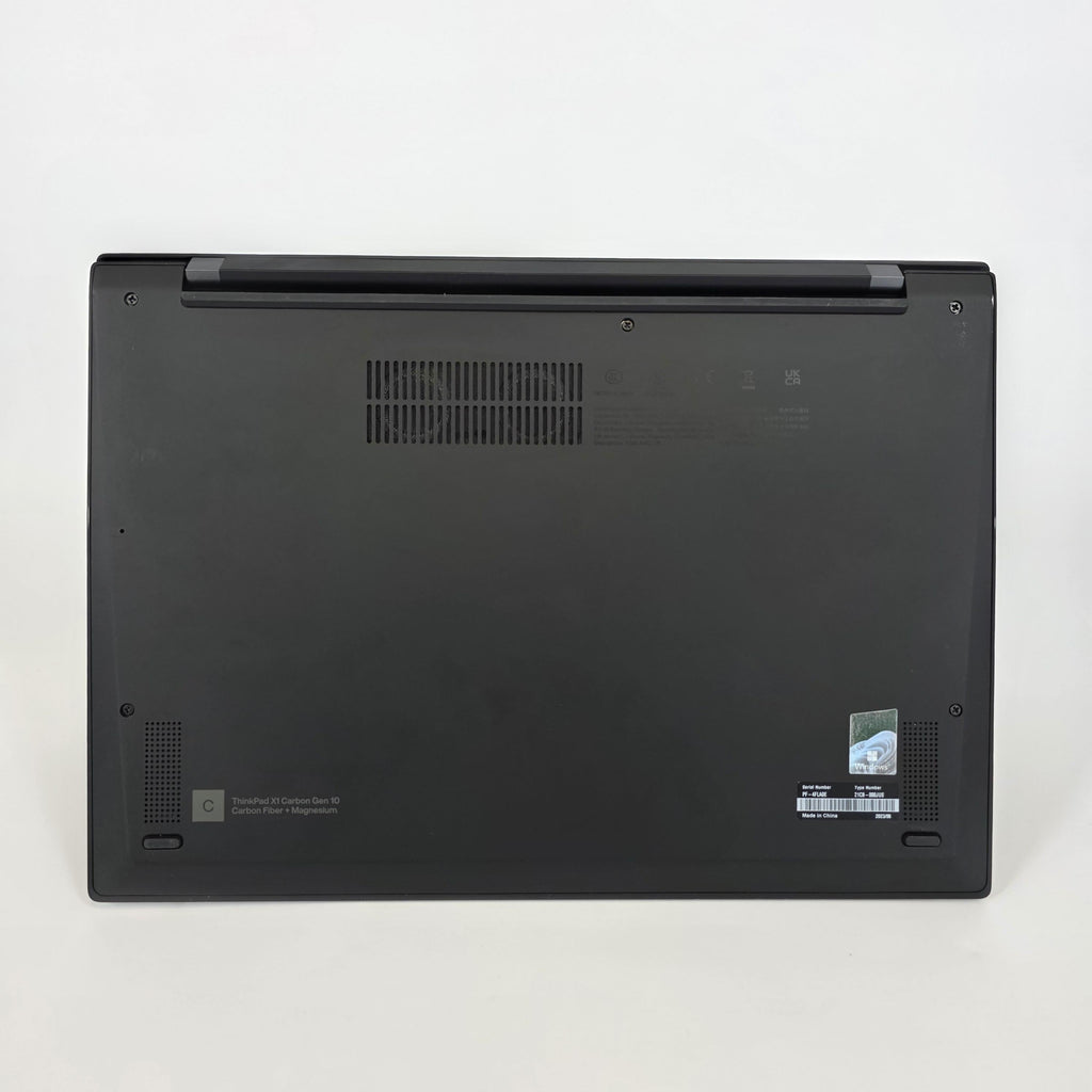 Lenovo ThinkPad X1 Carbon Gen 10 14 Black 2.1 GHz Intel Core i7 12th Gen. 16GB RAM 1TB Solid State Drive