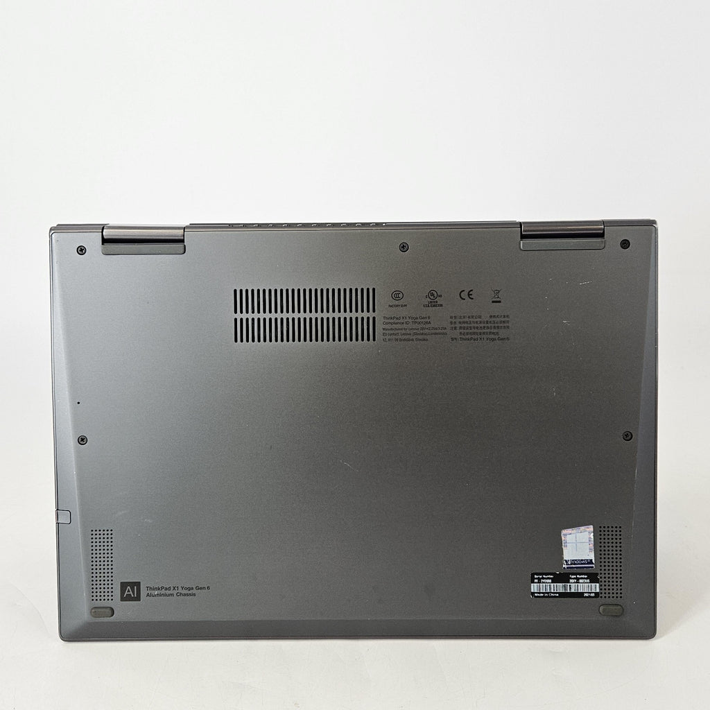 Lenovo ThinkPad X1 Yoga Gen 6 14 Gray 2.4 GHz Intel Core i5 11th Gen. 16GB RAM 512GB Solid State Drive