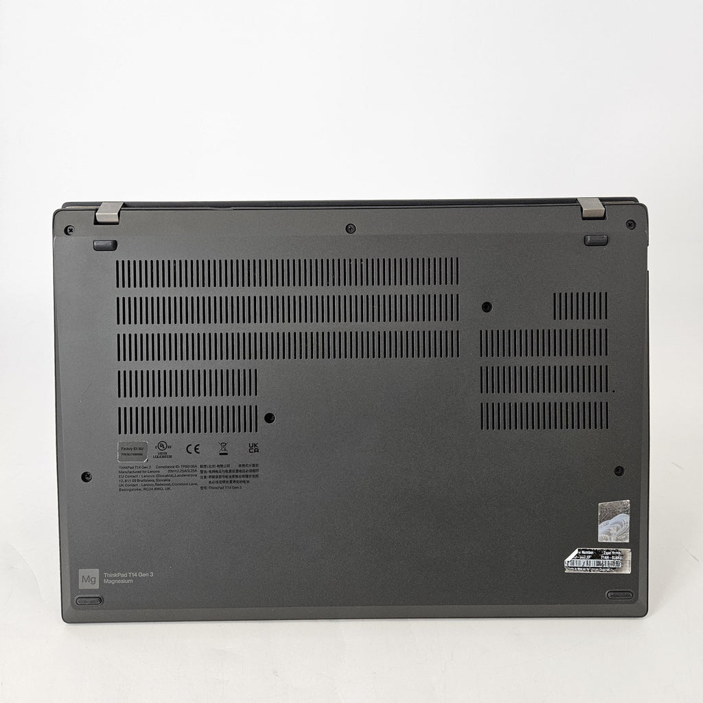 Lenovo ThinkPad T14 Gen 3 Black 2.2 GHz Intel Core i7 12th Gen. 16GB RAM 512GB Solid State Drive