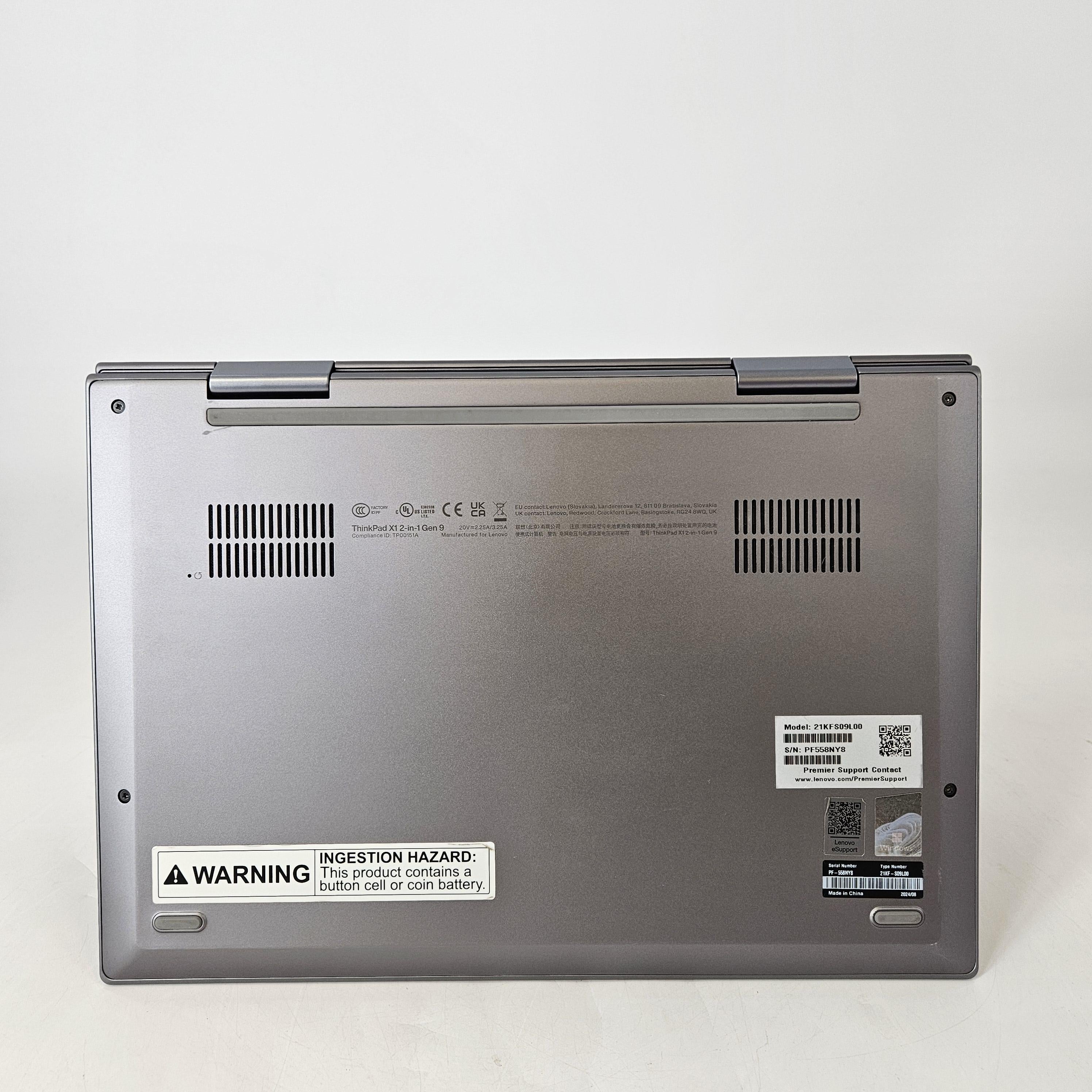 Lenovo ThinkPad X1 2-in-1 Gen 9 14 Gray 1.7 GHz Intel Core Ultra 7 16GB RAM 512GB Solid State Drive