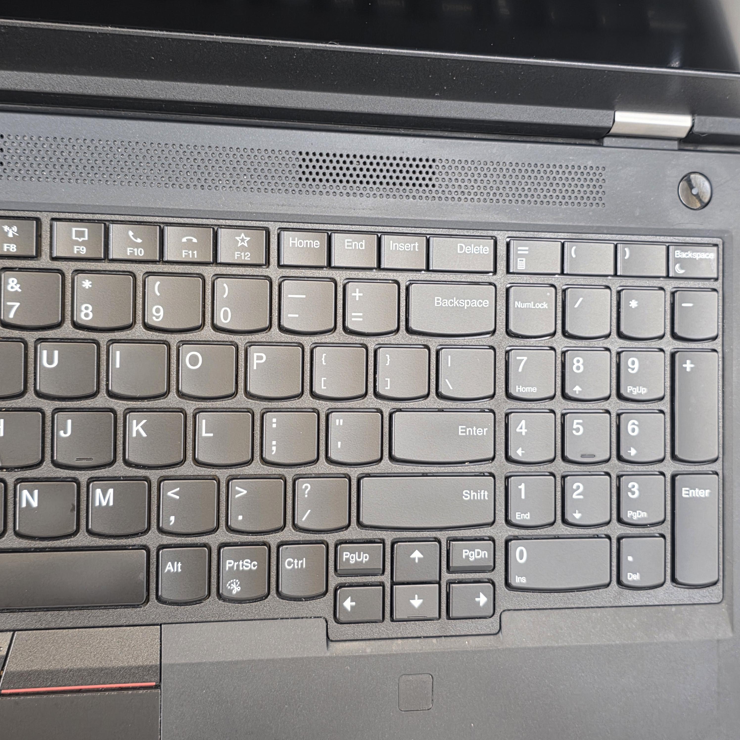 Lenovo ThinkPad P15 Gen 2 Black 2.3 GHz Intel Core i7 11th Gen. 32GB RAM 1TB Solid State Drive NVIDIA RTX A4000 8 GB