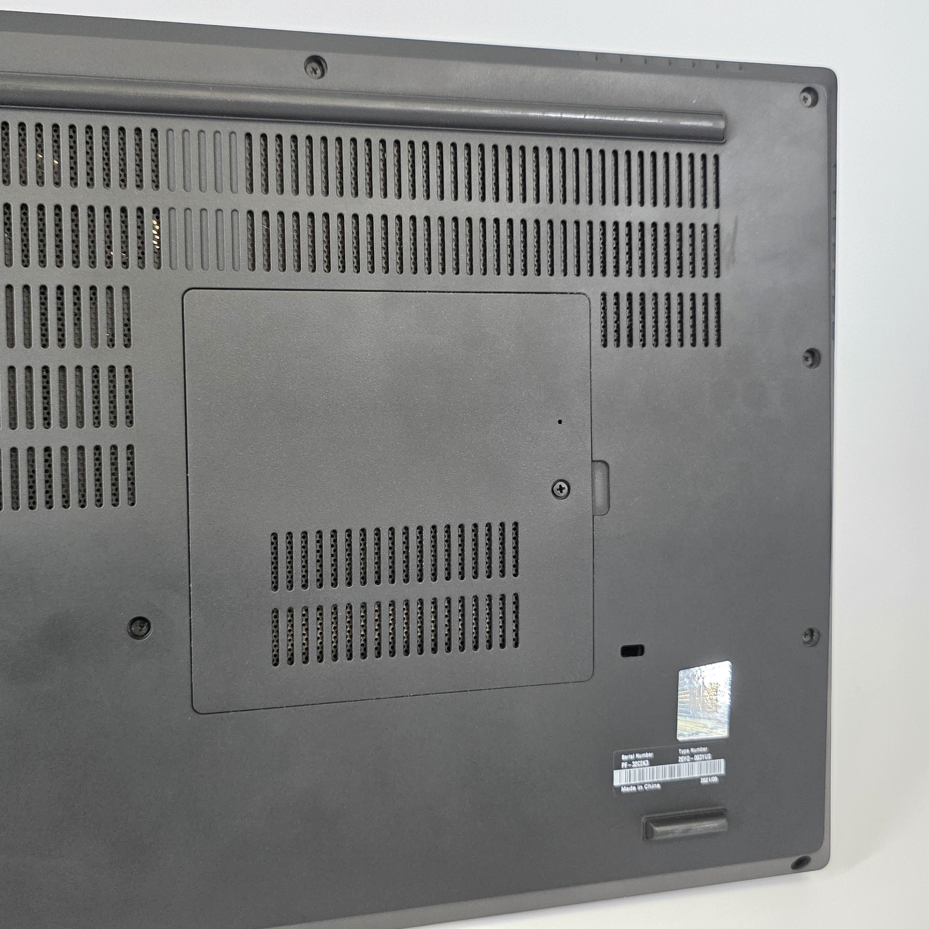 Lenovo ThinkPad P15 Gen 2 Black 2.3 GHz Intel Core i7 11th Gen. 32GB RAM 1TB Solid State Drive NVIDIA RTX A4000 8 GB