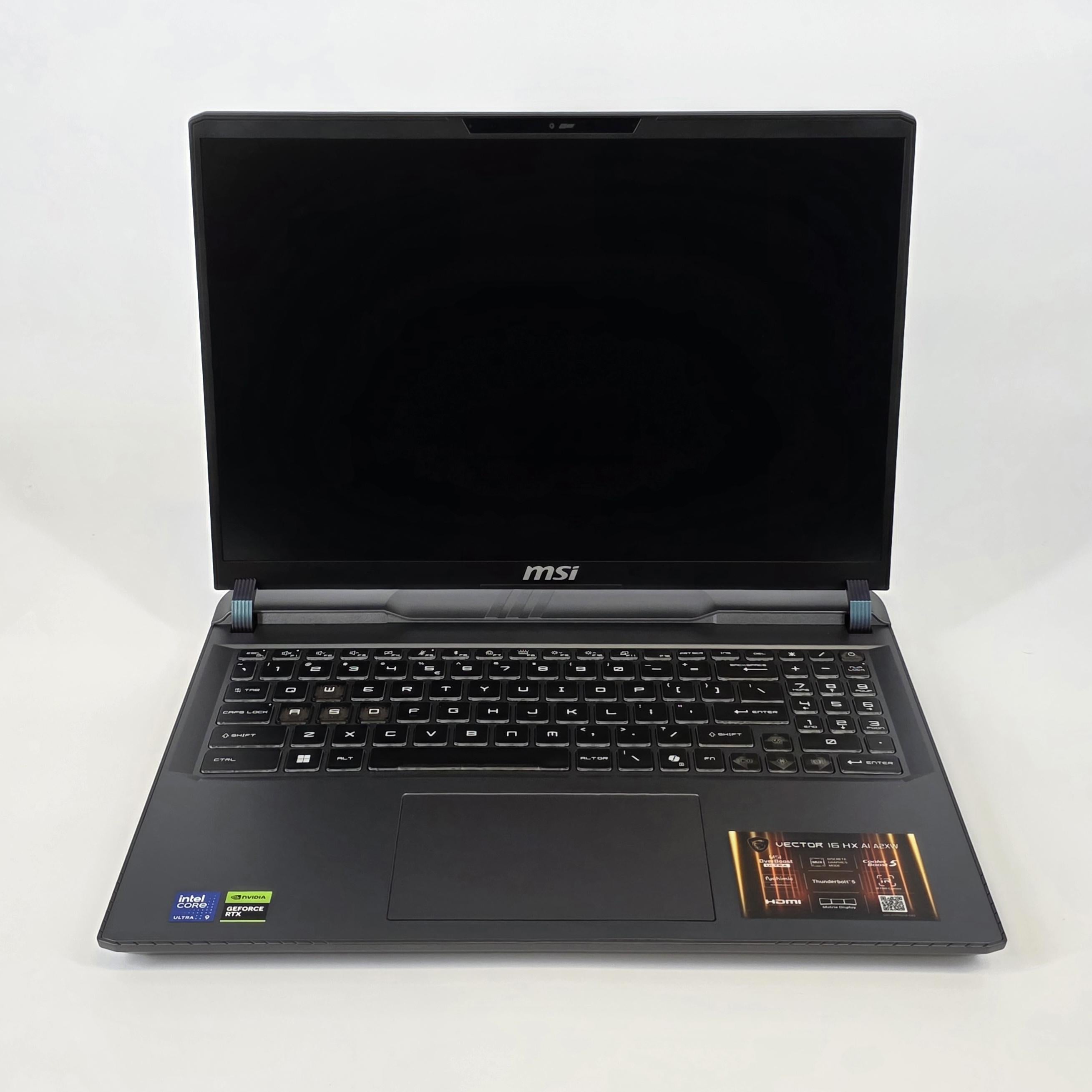 MSI Vector 16 HX AI 16 Gray 2.7 GHz Intel Core Ultra 9 Series 2 32GB RAM 1TB Solid State Drive NVIDIA GeForce RTX 5070 8 GB