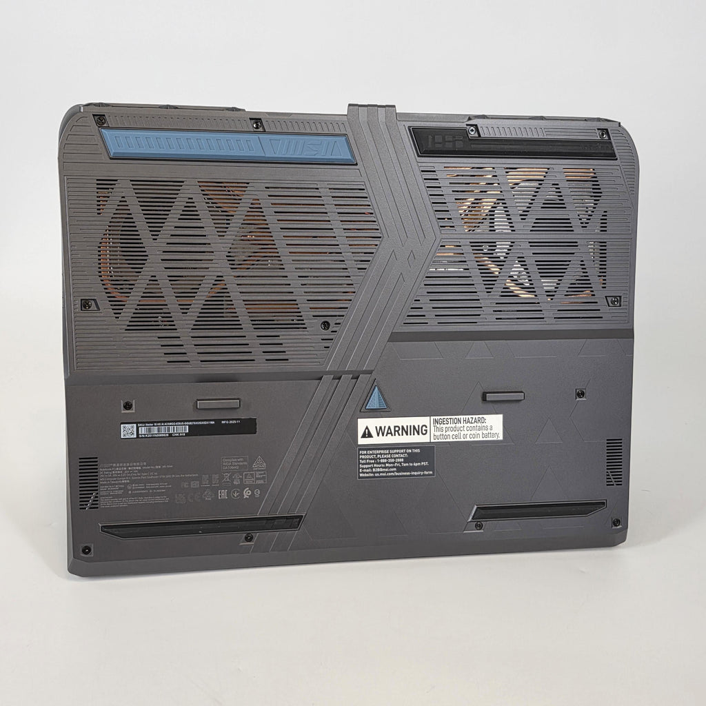 MSI Vector 16 HX AI 16 Gray 2.7 GHz Intel Core Ultra 9 Series 2 32GB RAM 1TB Solid State Drive NVIDIA GeForce RTX 5070 8 GB