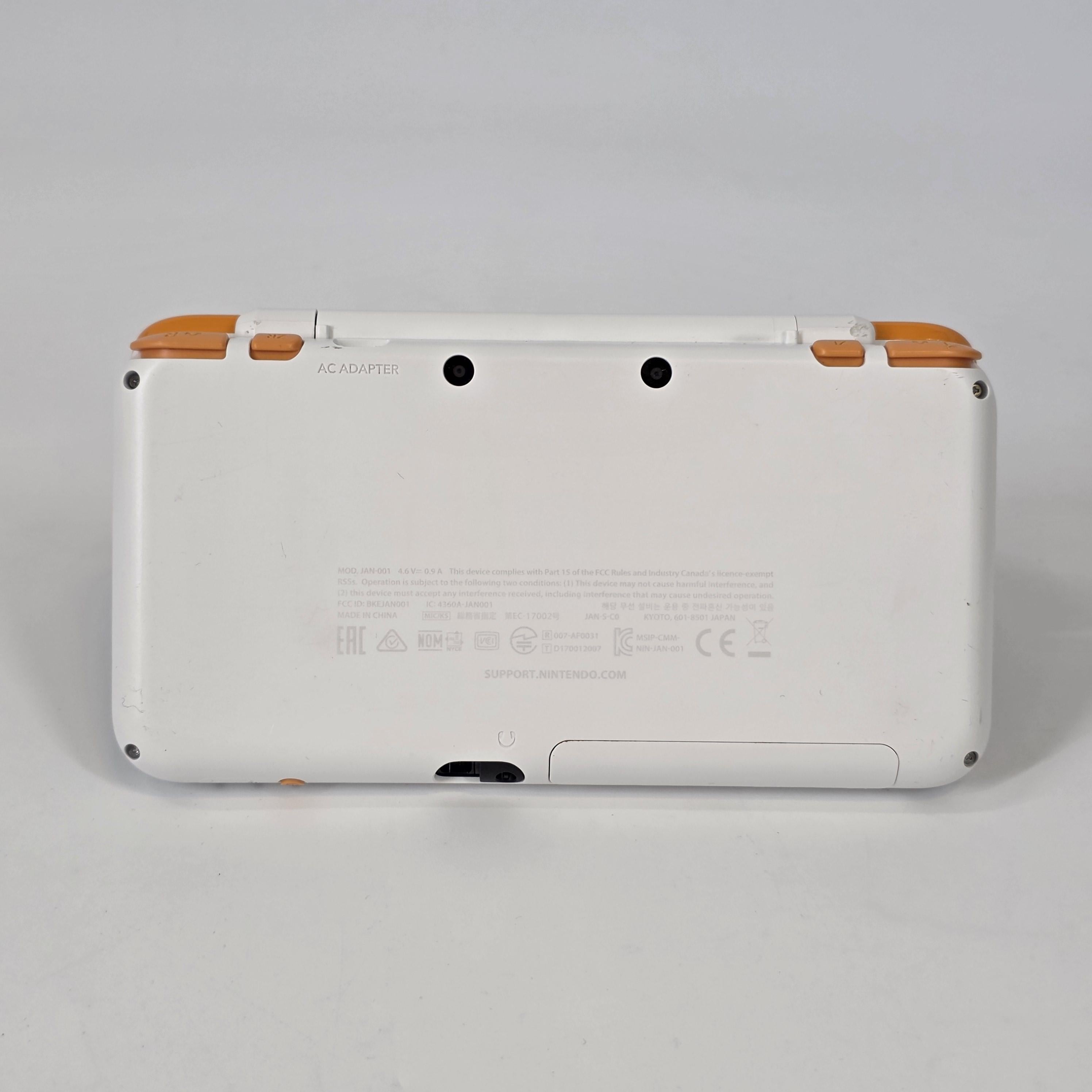 Nintendo New 2DS XL White + Orange White