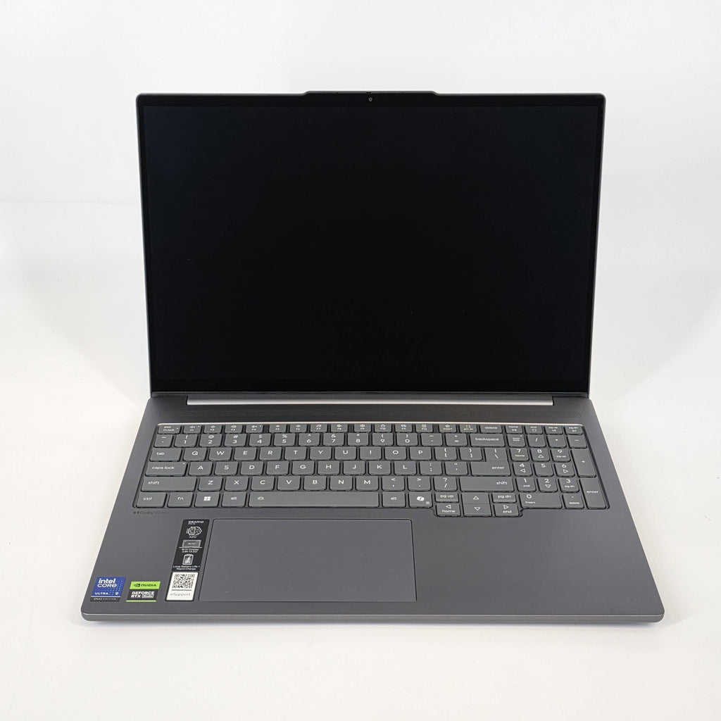 Lenovo IdeaPad Pro 5i 16 Luna Grey 2.9 GHz Intel Core Ultra 9 Series 2 32GB RAM 512GB Solid State Drive NVIDIA GeForce RTX 5050 8 GB