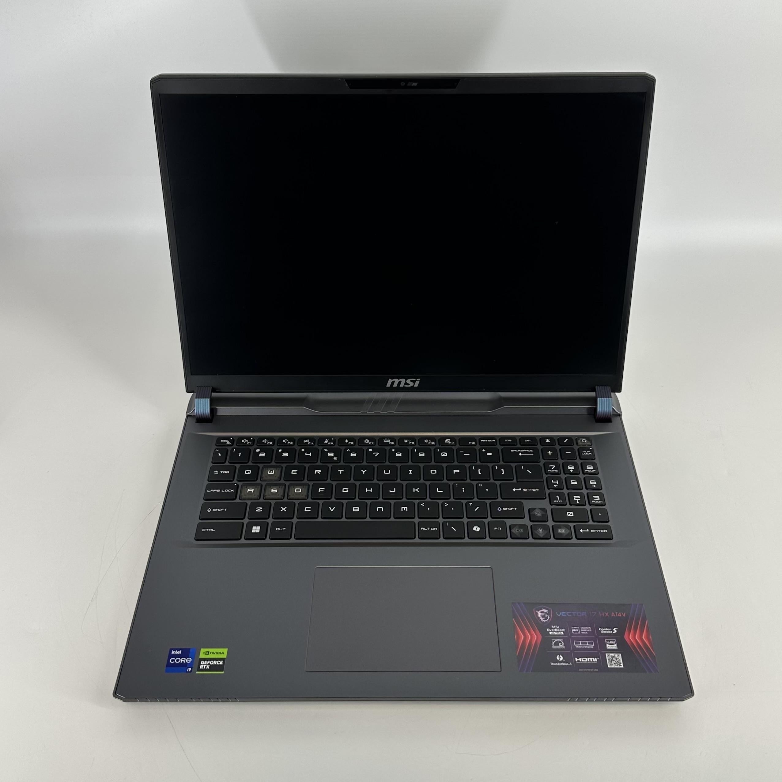 MSI Vector 17 HX 17 Gray 2.2 GHz Intel Core i9 14th Gen. 32GB RAM 1TB Solid State Drive NVIDIA GeForce RTX 4070 8 GB