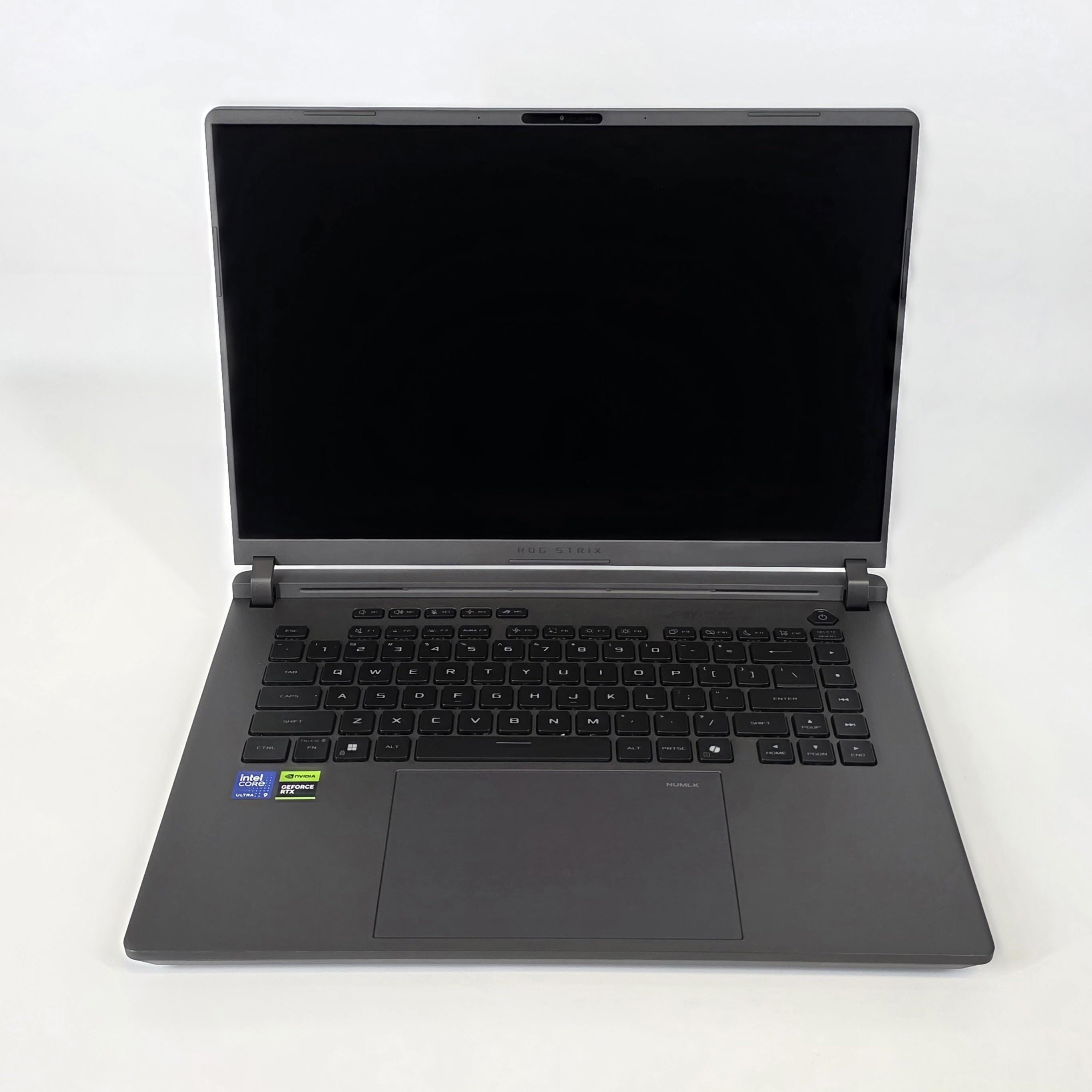 Asus ROG Strix G16 G615 16 Black 2.7 GHz Intel Core Ultra 9 Series 2 32GB RAM 1TB Solid State Drive NVIDIA GeForce RTX 5080 16 GB