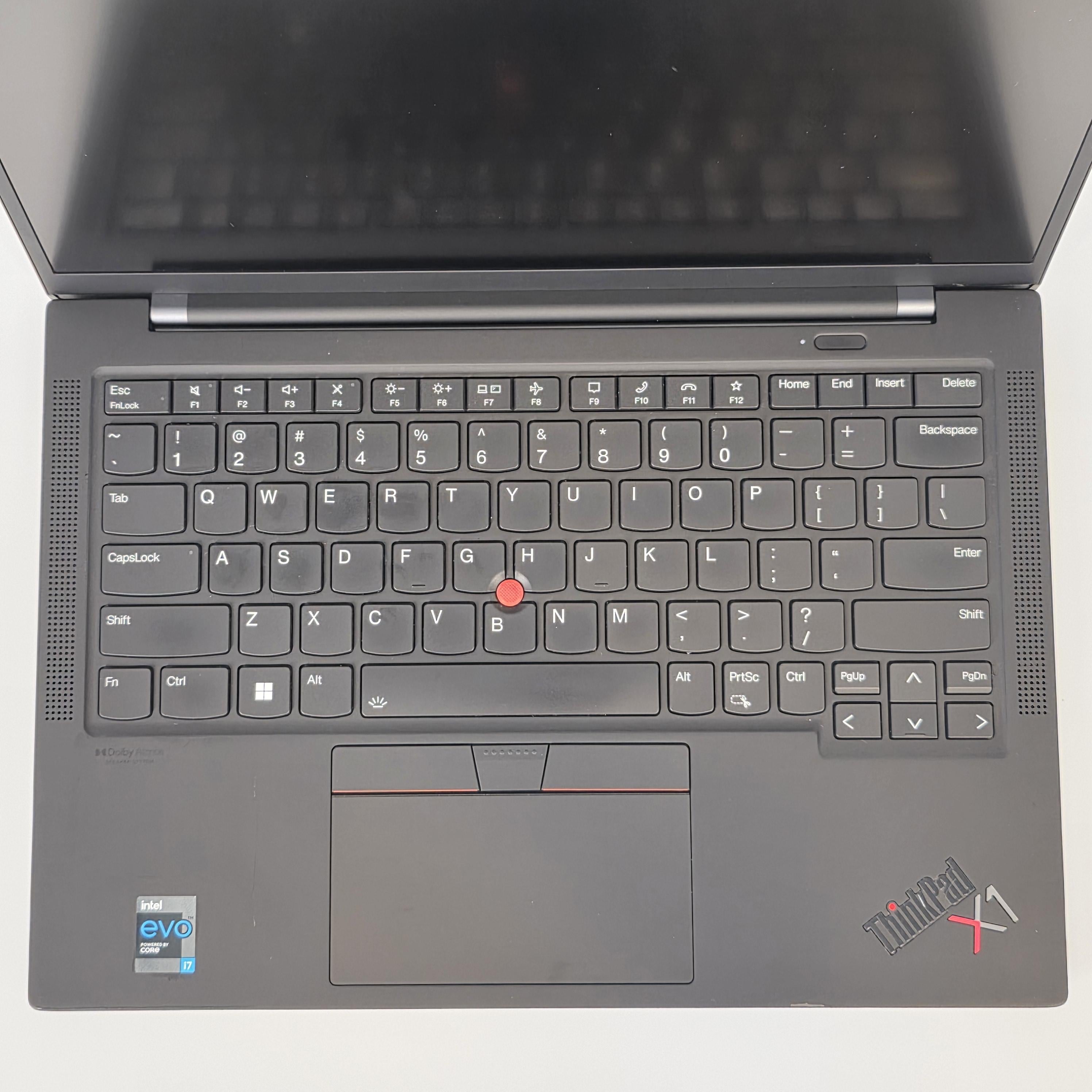 Lenovo ThinkPad X1 Carbon Gen 9 14 Black 2.8 GHz Intel Core i7 11th Gen. 16GB RAM 1TB Solid State Drive