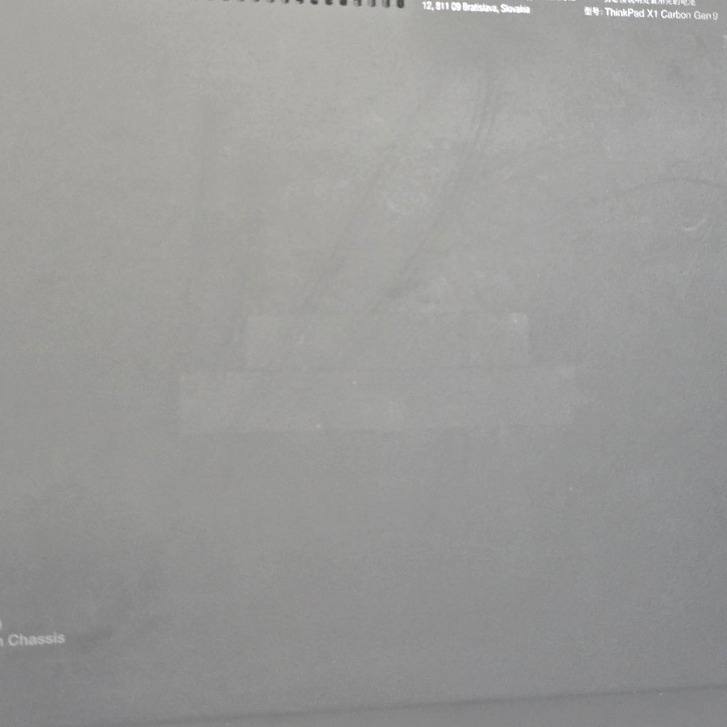 Lenovo ThinkPad X1 Carbon Gen 9 14 Black 2.8 GHz Intel Core i7 11th Gen. 16GB RAM 1TB Solid State Drive