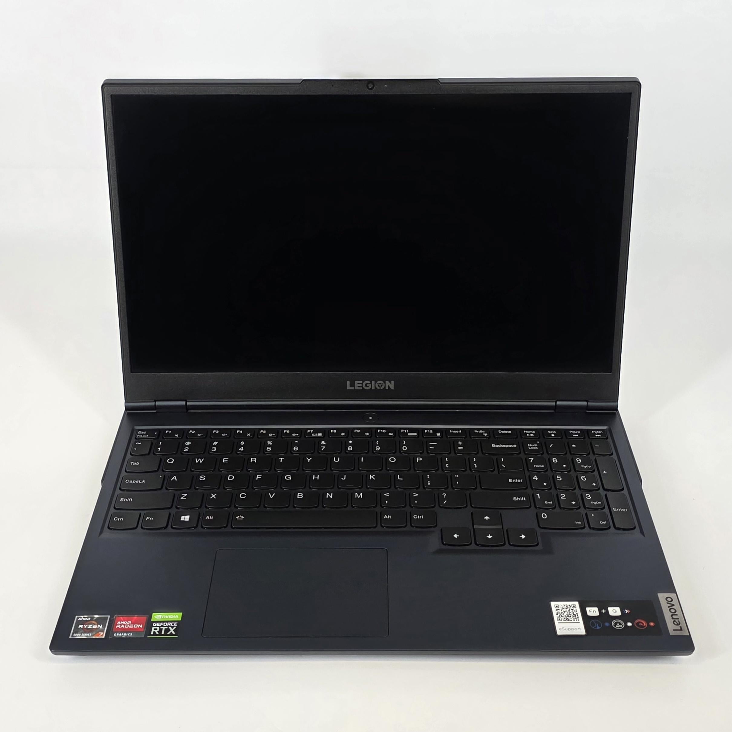 Lenovo Legion 5 15.6 Blue 3.2 GHz AMD Ryzen 7 5800H 32GB RAM 1TB Solid State Drive NVIDIA GeForce RTX 3050 Ti 4 GB