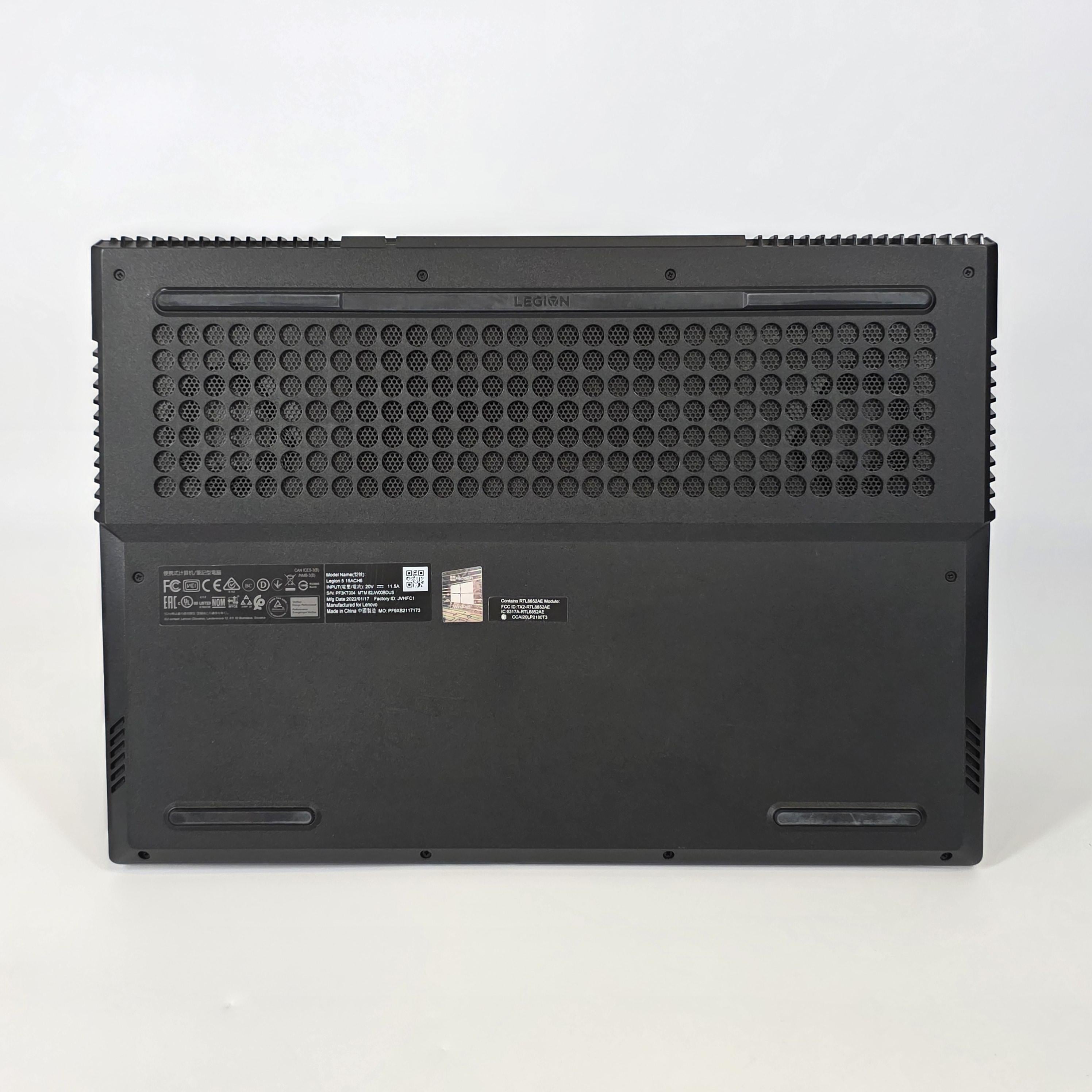 Lenovo Legion 5 15.6 Blue 3.2 GHz AMD Ryzen 7 5800H 32GB RAM 1TB Solid State Drive NVIDIA GeForce RTX 3050 Ti 4 GB