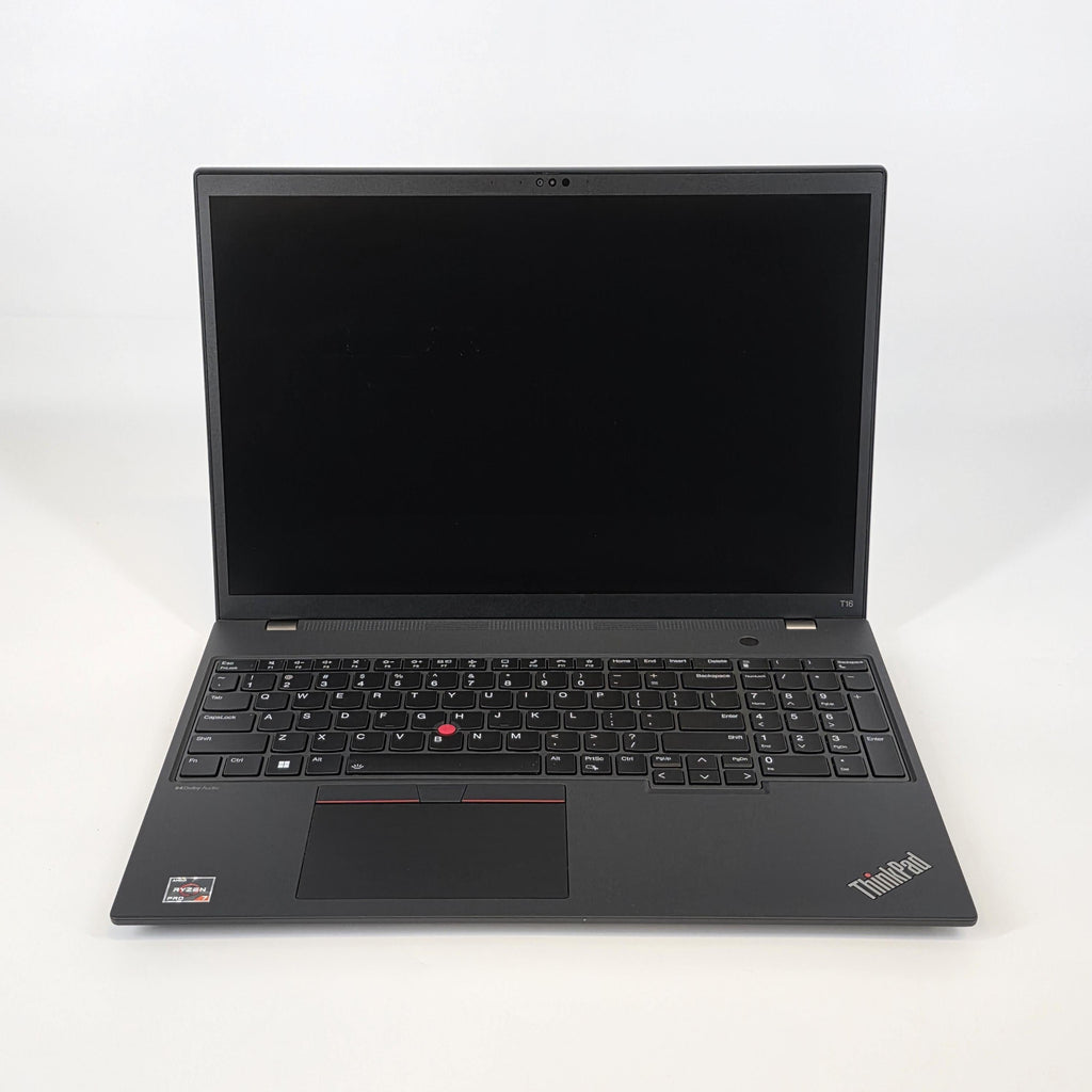 Lenovo ThinkPad T16 Gen 2 Black 3.3 GHz AMD Ryzen 7 Pro 7840U 16GB RAM 512GB Solid State Drive
