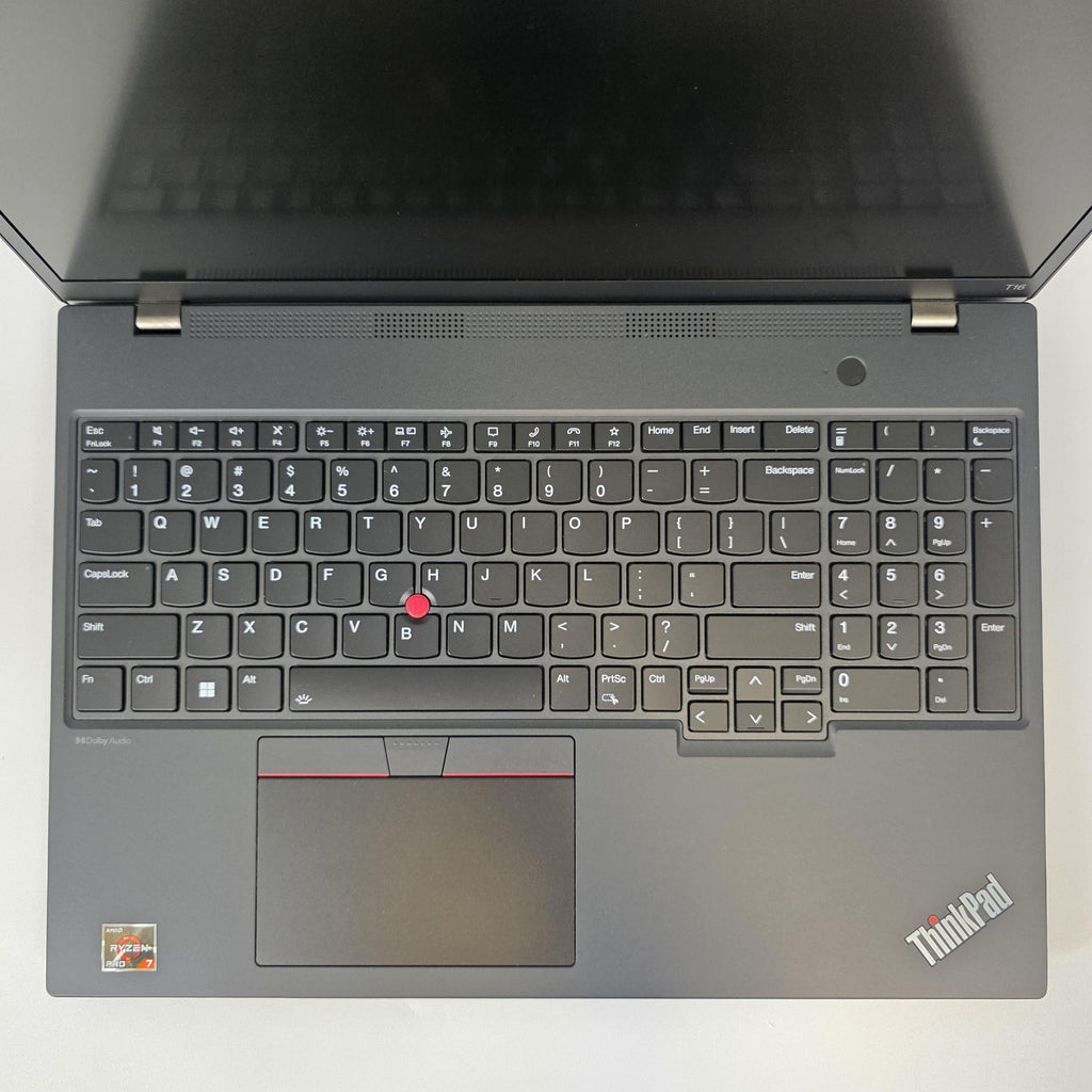 Lenovo ThinkPad T16 Gen 2 Black 3.3 GHz AMD Ryzen 7 Pro 7840U 16GB RAM 512GB Solid State Drive