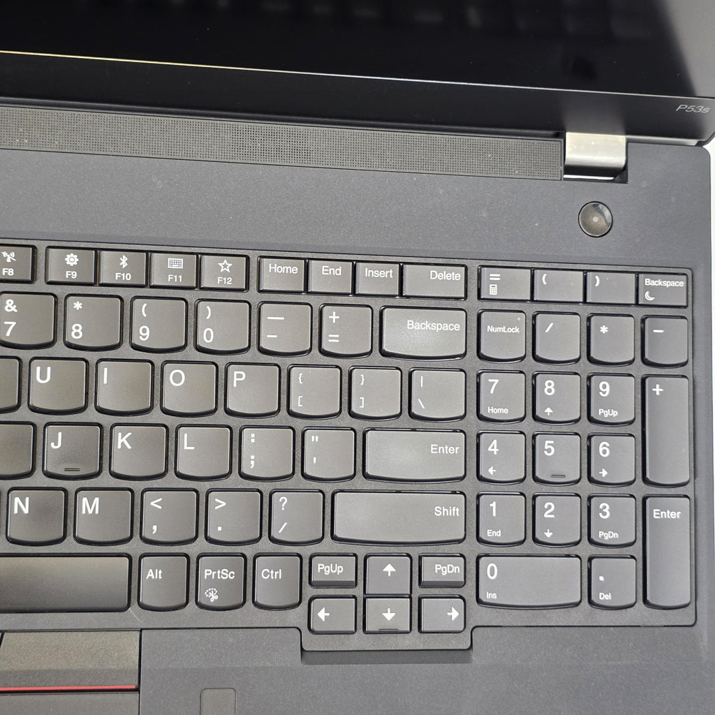 Lenovo ThinkPad P53s 15.6 Black 1.9 GHz Intel Core i7 8th Gen. 16GB RAM 512GB Solid State Drive NVIDIA Quadro P520 2 GB
