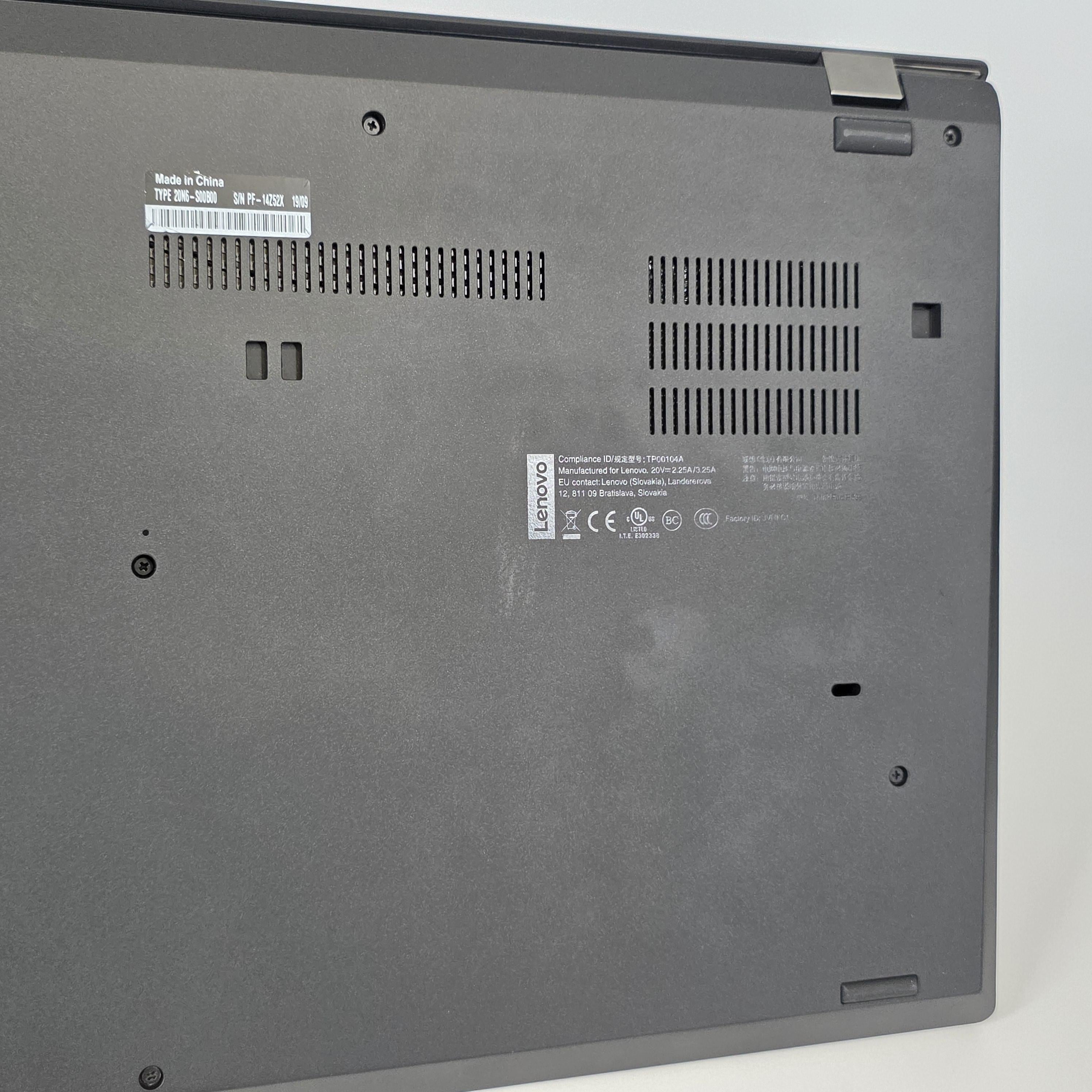 Lenovo ThinkPad P53s 15.6 Black 1.9 GHz Intel Core i7 8th Gen. 16GB RAM 512GB Solid State Drive NVIDIA Quadro P520 2 GB