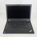 Lenovo ThinkPad P15 Gen 2 Black 2.6 GHz Intel Core i9 11th Gen. 64GB RAM 512GB Solid State Drive NVIDIA RTX A2000 4 GB