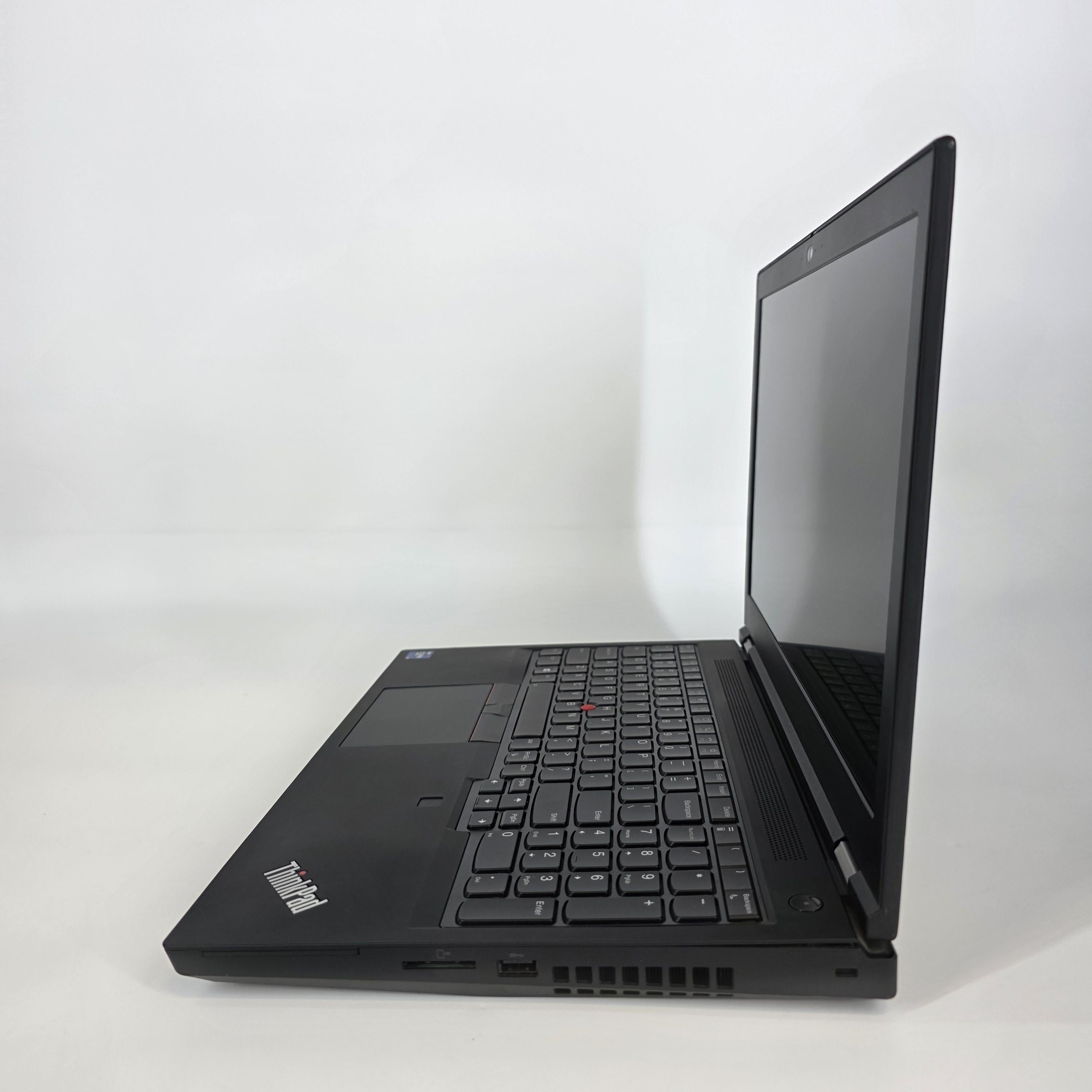 Lenovo ThinkPad P15 Gen 2 Black 2.6 GHz Intel Core i9 11th Gen. 64GB RAM 512GB Solid State Drive NVIDIA RTX A2000 4 GB