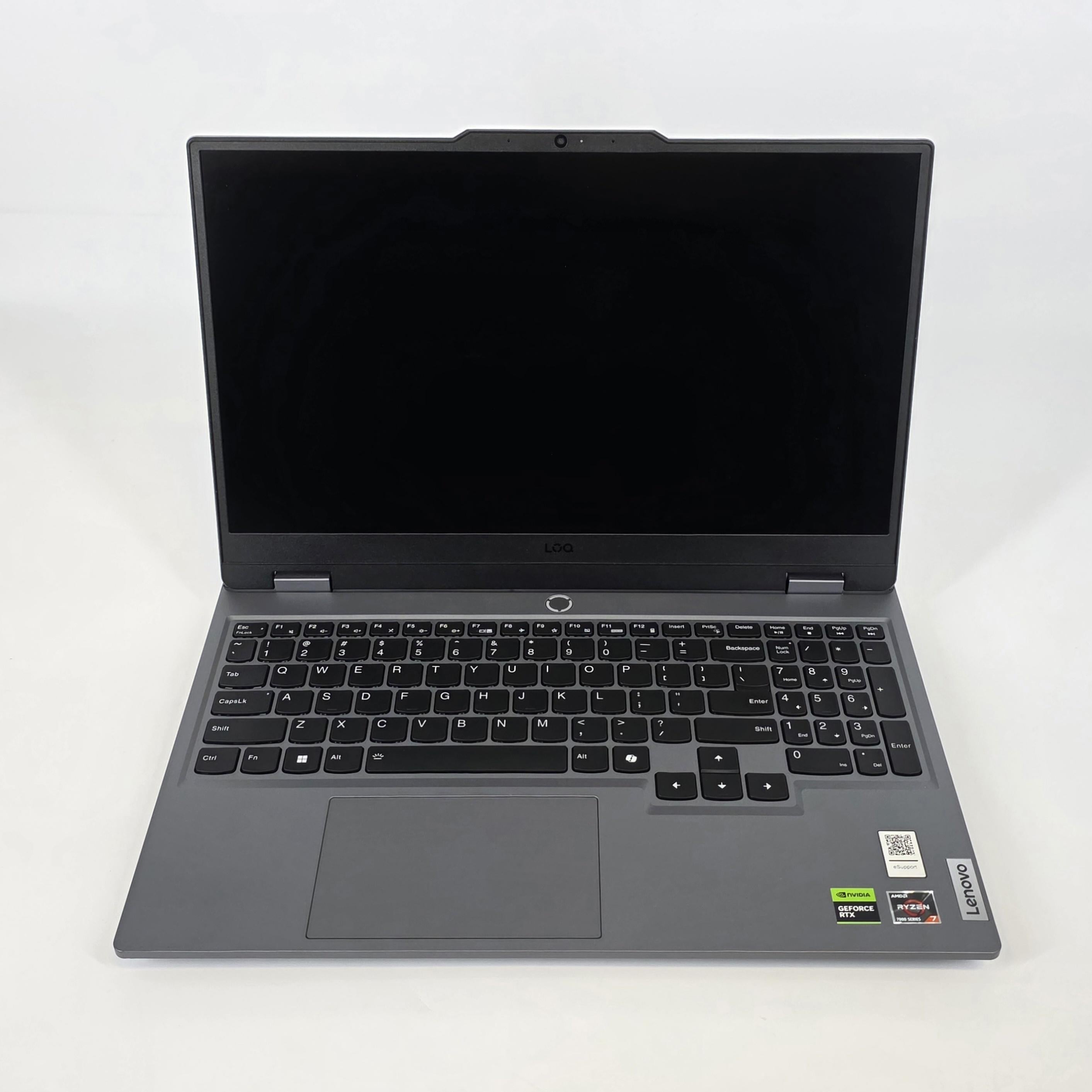 Lenovo LOQ 15 Gray 3.1 GHz AMD Ryzen 7 7435HS 32GB RAM 1TB Solid State Drive 512GB Solid State Drive NVIDIA GeForce RTX 4060 8 GB