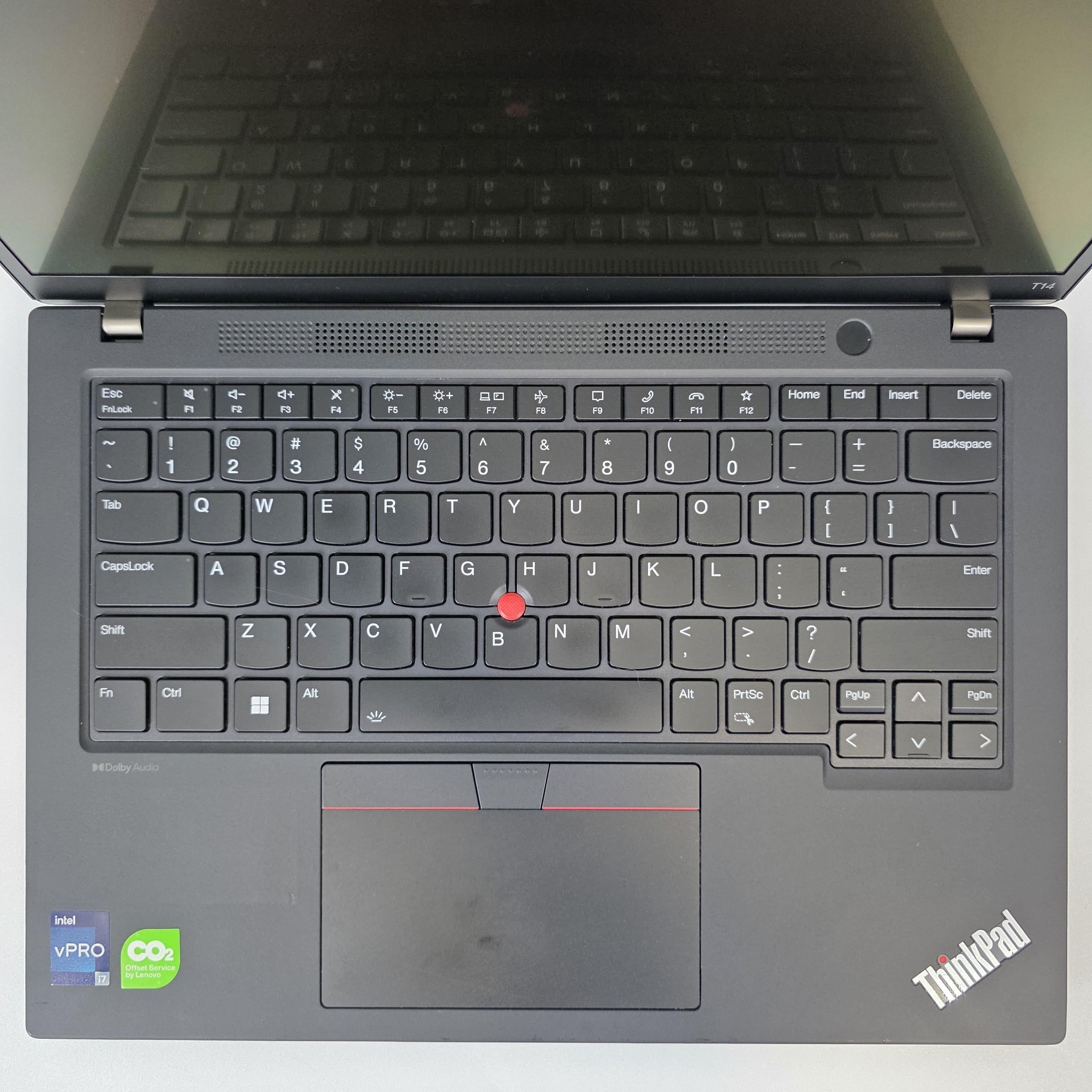Lenovo ThinkPad T14 Gen 4 Gray 1.9 GHz Intel Core i7 13th Gen. 16GB RAM 512GB Solid State Drive