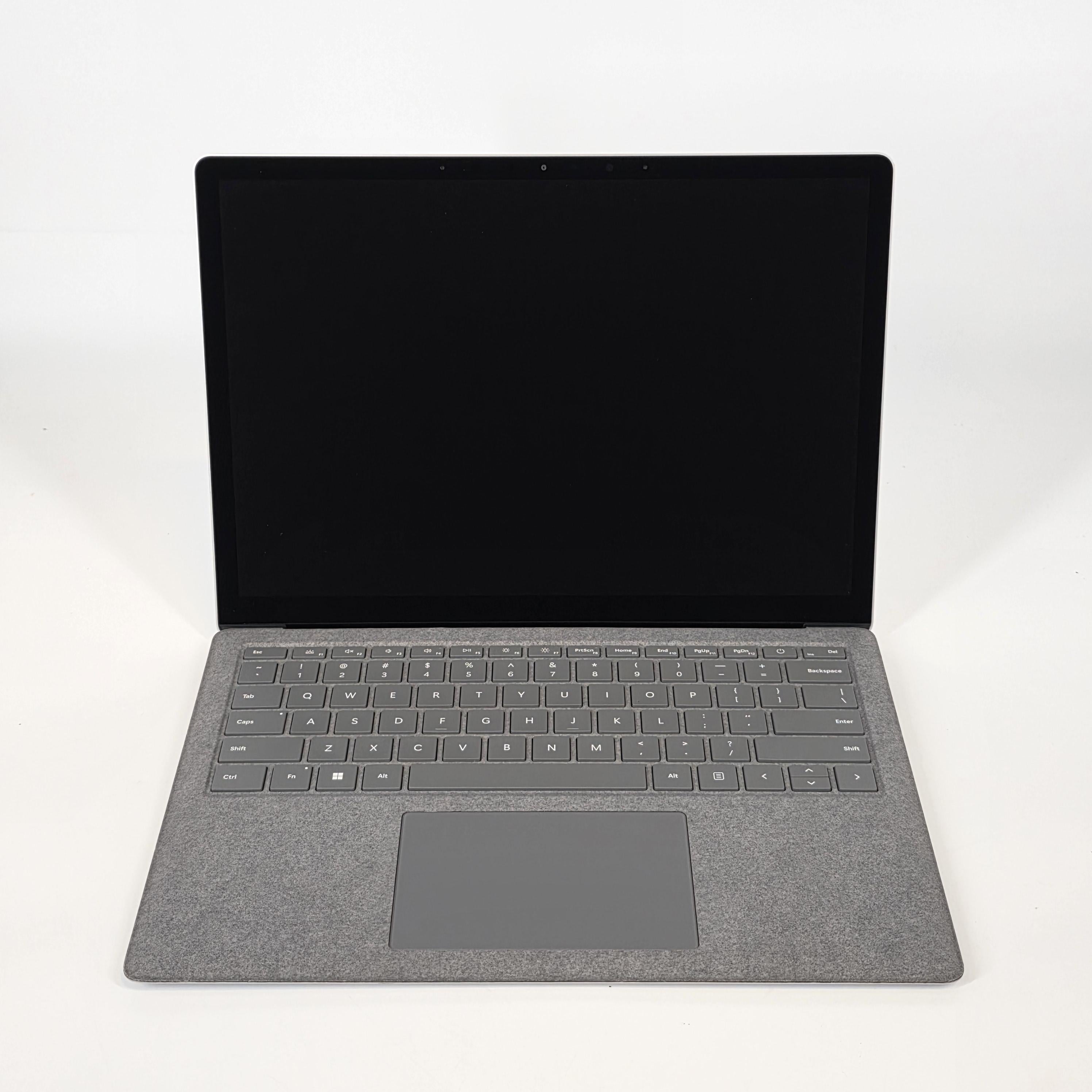 Microsoft Surface Laptop 5 13.5 Platinum 2.7 GHz Intel Core i7 12th Gen. 16GB RAM 256GB Solid State Drive