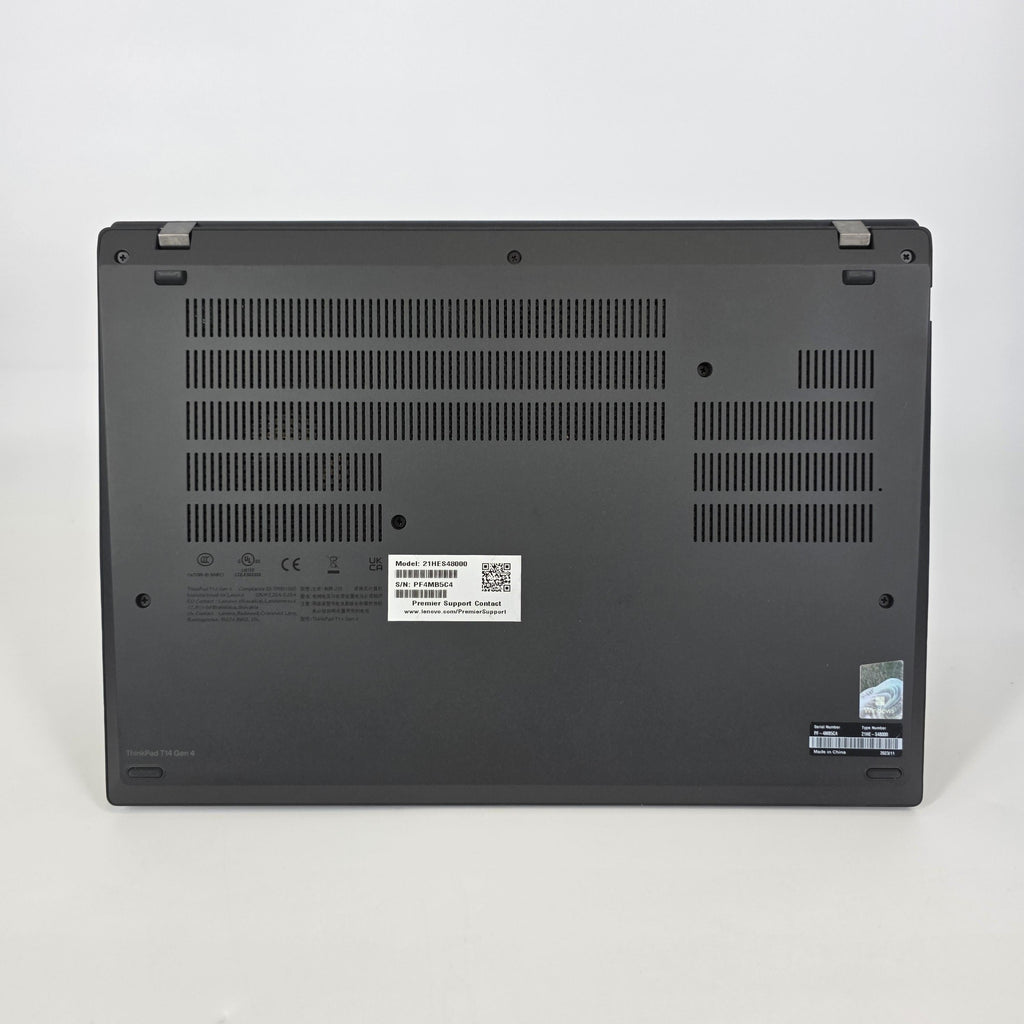 Lenovo ThinkPad T14 Gen 4 Gray 1.8 GHz Intel Core i7 13th Gen. 32GB RAM 512GB Solid State Drive