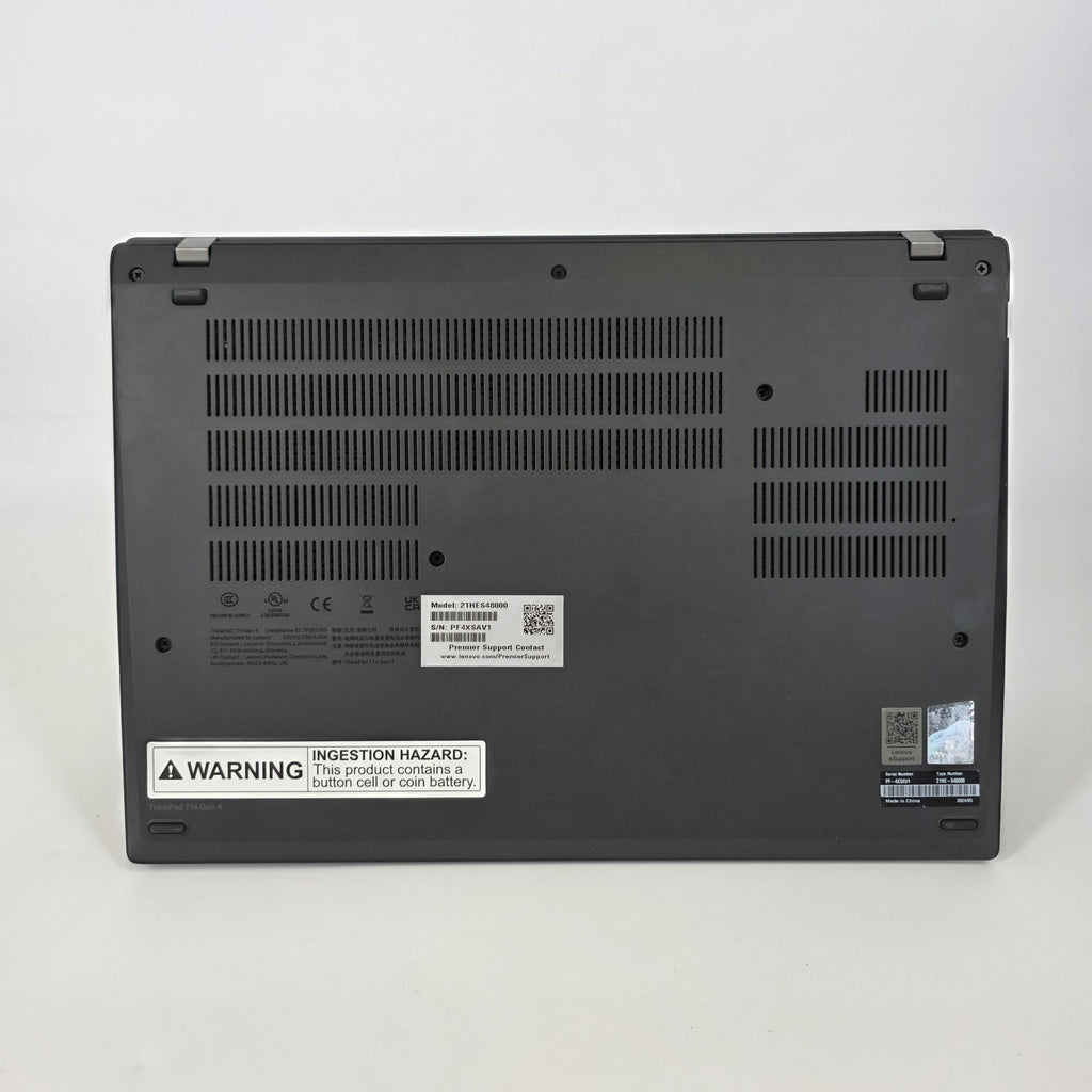 Lenovo ThinkPad T14 Gen 4 Gray 1.8 GHz Intel Core i7 13th Gen. 32GB RAM 512GB Solid State Drive