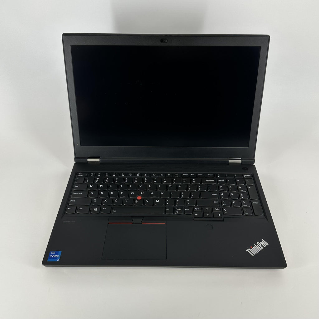Lenovo ThinkPad P15 Gen 2 Black 2.3 GHz Intel Core i7 11th Gen. 32GB RAM 1TB Solid State Drive NVIDIA RTX A4000 8 GB