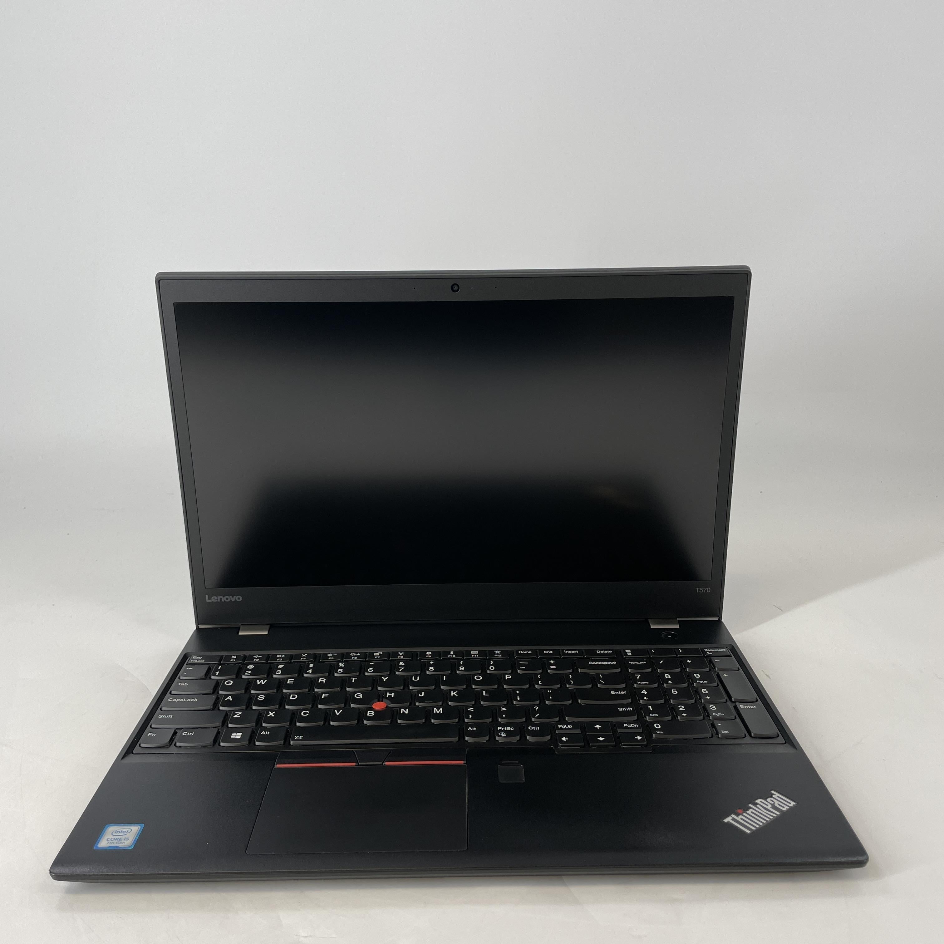 Lenovo ThinkPad T570 15.6 Black 2.5 GHz Intel Core i5 7th Gen. 16GB RAM 250GB Solid State Drive