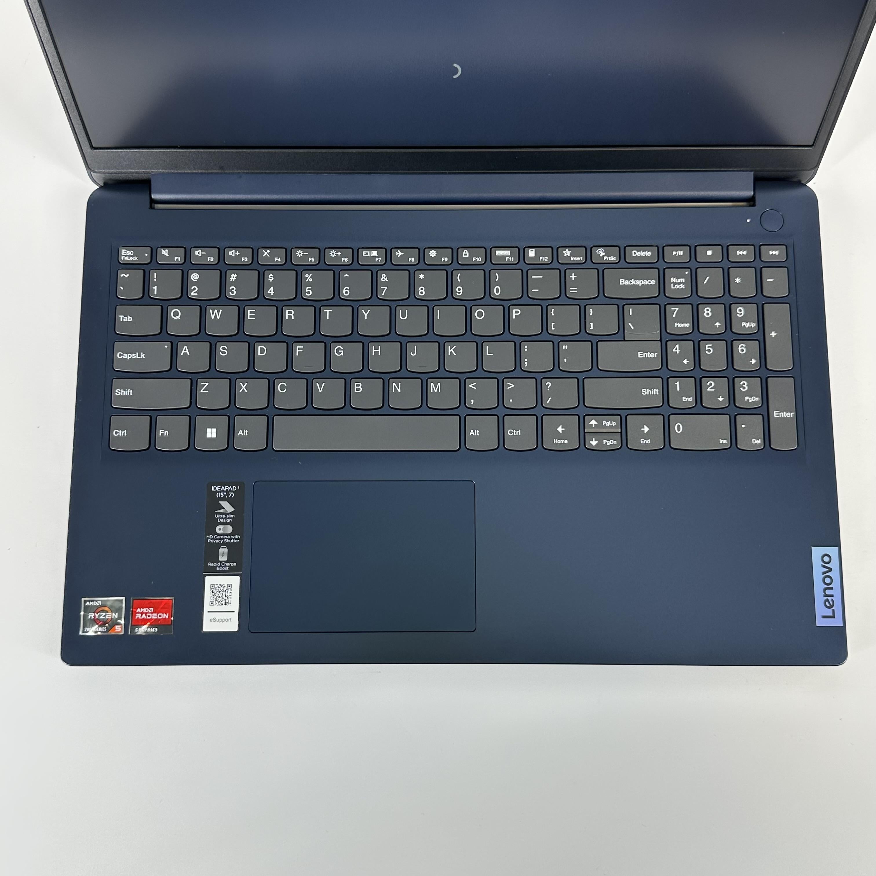 Lenovo IdeaPad 1 15.6 Abyss Blue 2.8 GHz AMD Ryzen 5 7520U 8GB RAM 256GB Solid State Drive