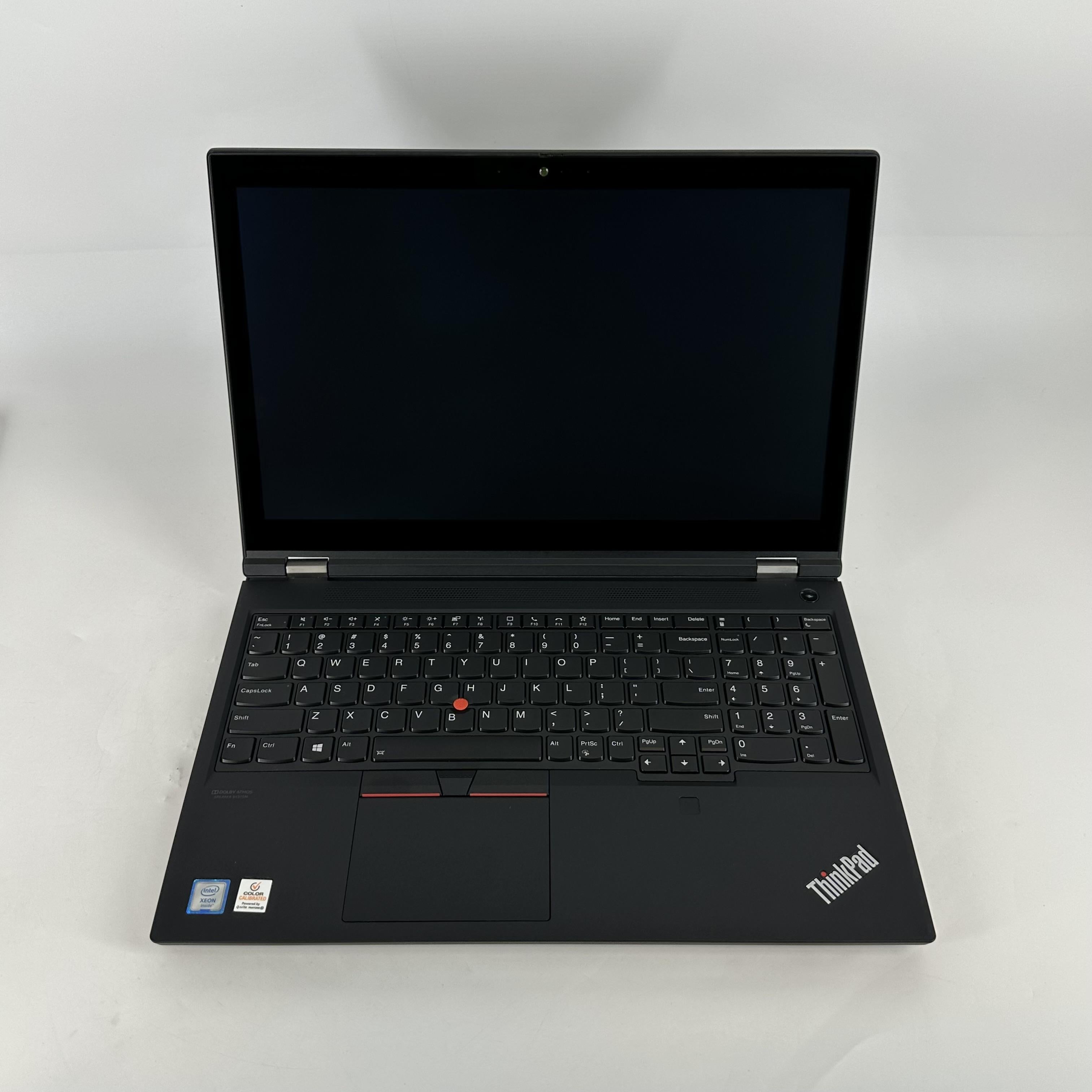 Lenovo ThinkPad P15 Gen 1 Black 2.8 GHz Intel Xeon W 64GB RAM 512GB Solid State Drive NVIDIA Quadro RTX 5000 16 GB