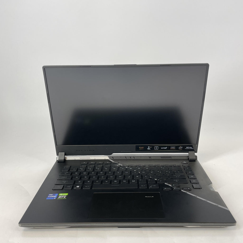 Asus ROG Strix Scar 15 G533 15.6 Black 2.5 GHz Intel Core i9 12th Gen. 16GB RAM 1TB Solid State Drive NVIDIA GeForce RTX 3070 Ti 8 GB