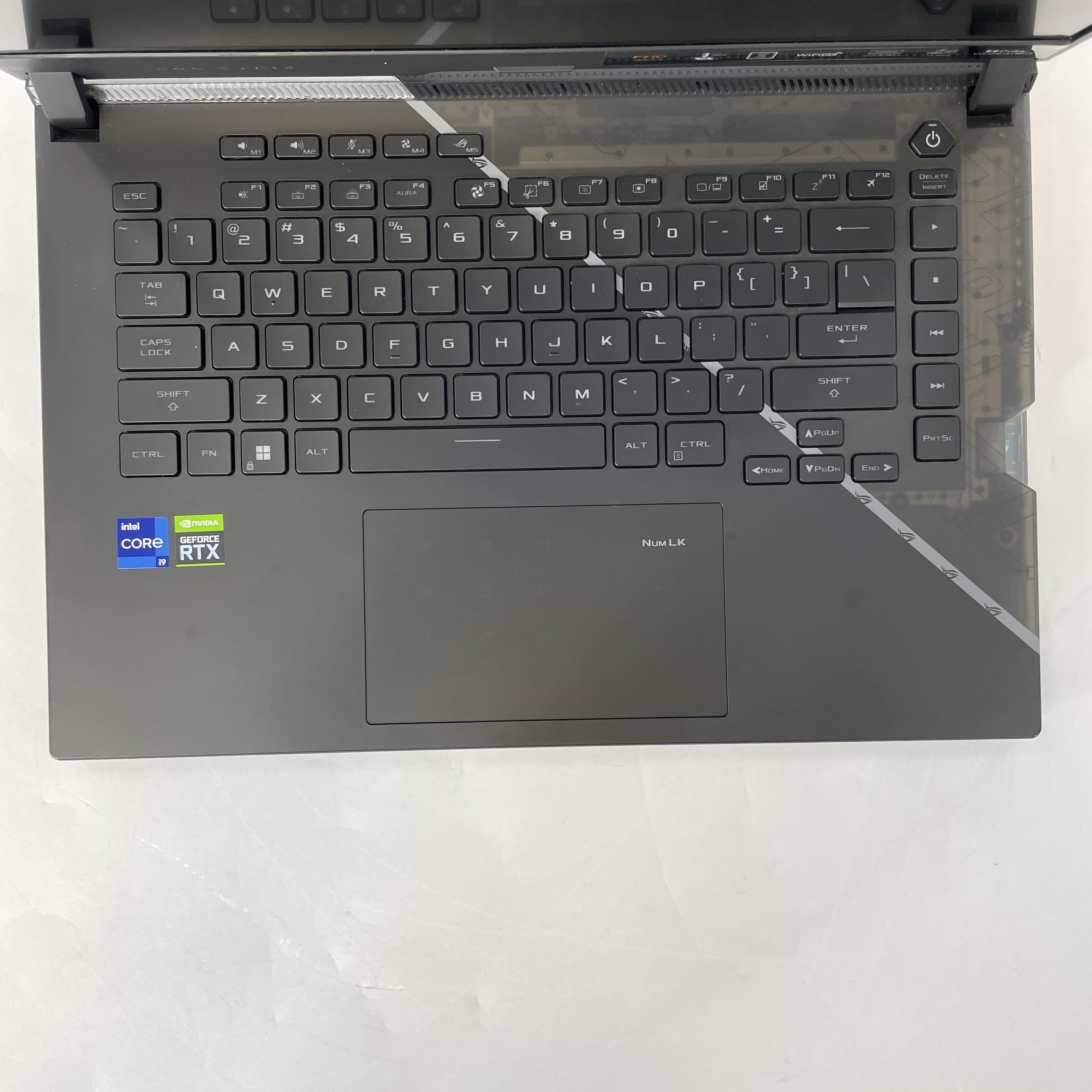 Asus ROG Strix Scar 15 G533 15.6 Black 2.5 GHz Intel Core i9 12th Gen. 16GB RAM 1TB Solid State Drive NVIDIA GeForce RTX 3070 Ti 8 GB