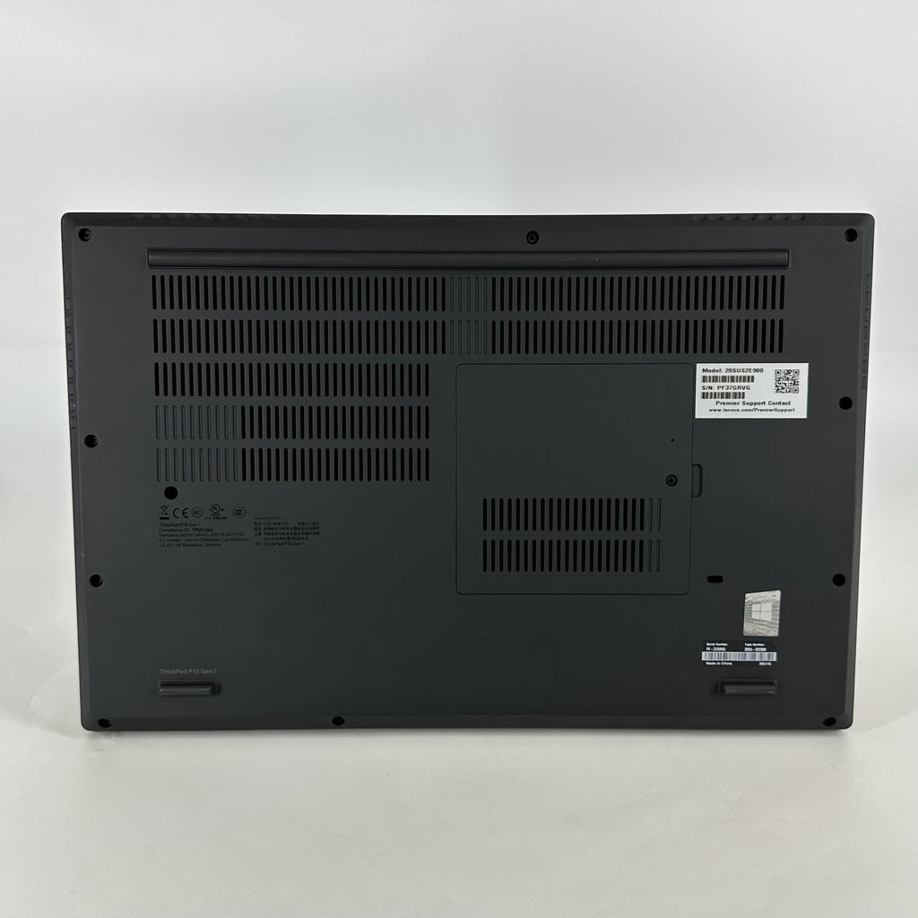 Lenovo ThinkPad P15 Gen 1 Black 2.8 GHz Intel Xeon W 64GB RAM 512GB Solid State Drive NVIDIA Quadro RTX 5000 16 GB